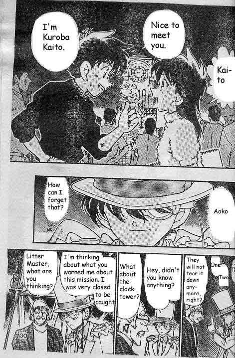 Magic Kaitou - Vol.4 Chapter 24 : First Contact! (Kudo Shinichi Vs. Kaitou Kid) (Second Half)