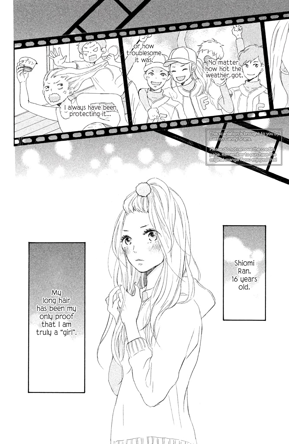 Hatsukoi Ni Kiss - Chapter 2: Your Radiant Hair