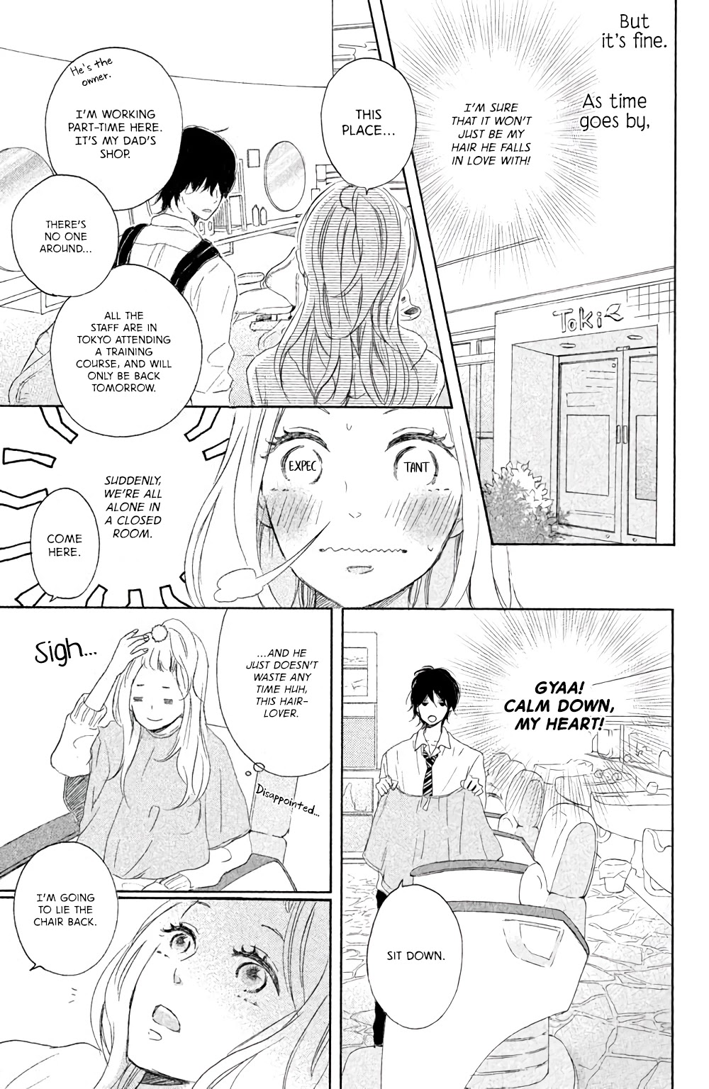 Hatsukoi Ni Kiss - Chapter 2: Your Radiant Hair