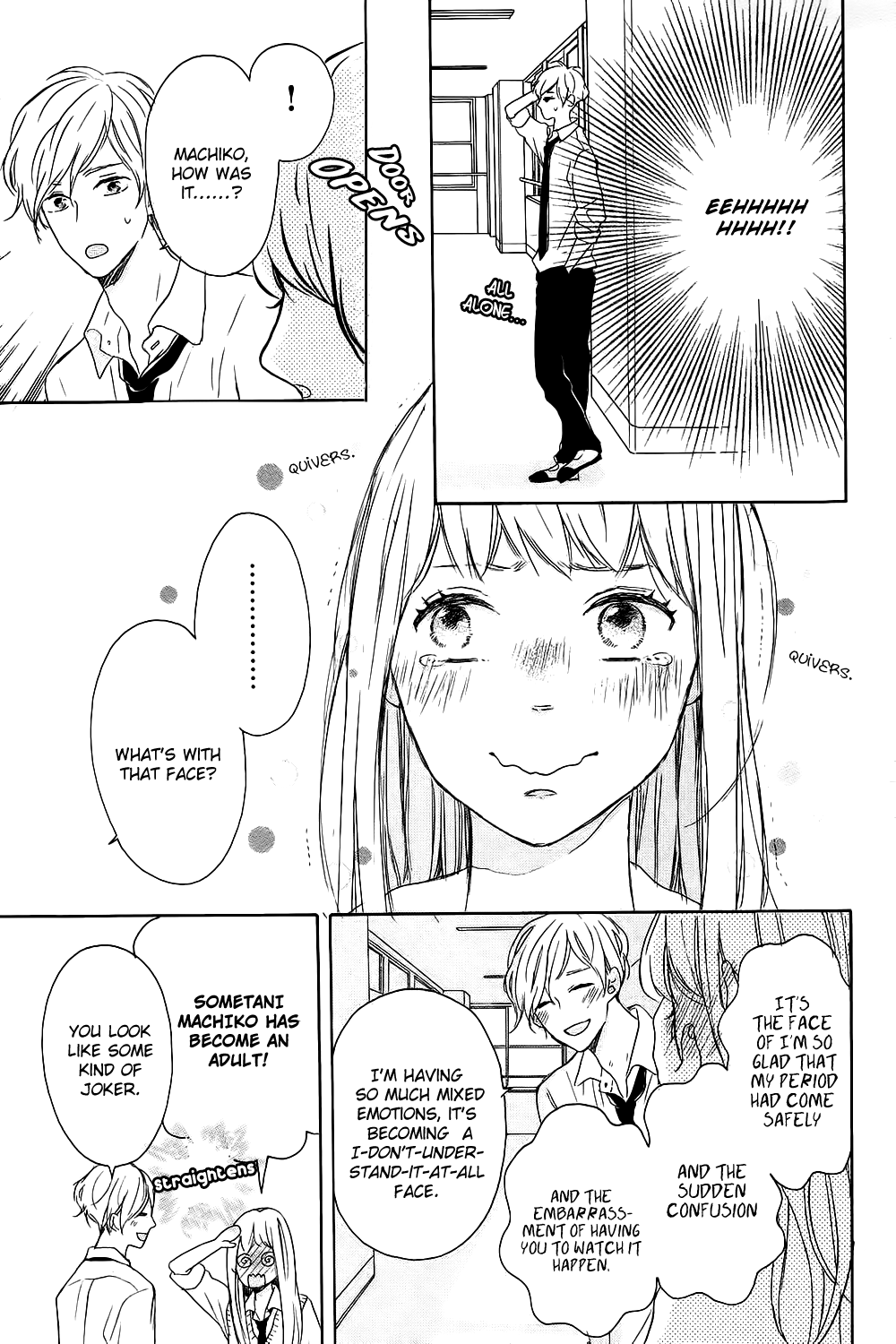 Hatsukoi Ni Kiss - Chapter 5: Machiko Yo Oborekake