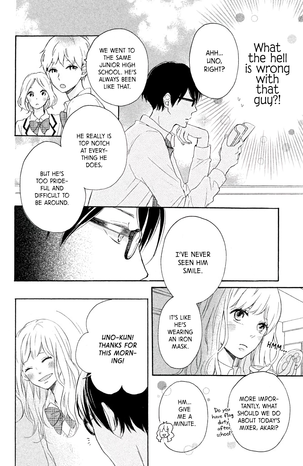 Hatsukoi Ni Kiss - Chapter 6: Uno-Kun's Love Is The Sky