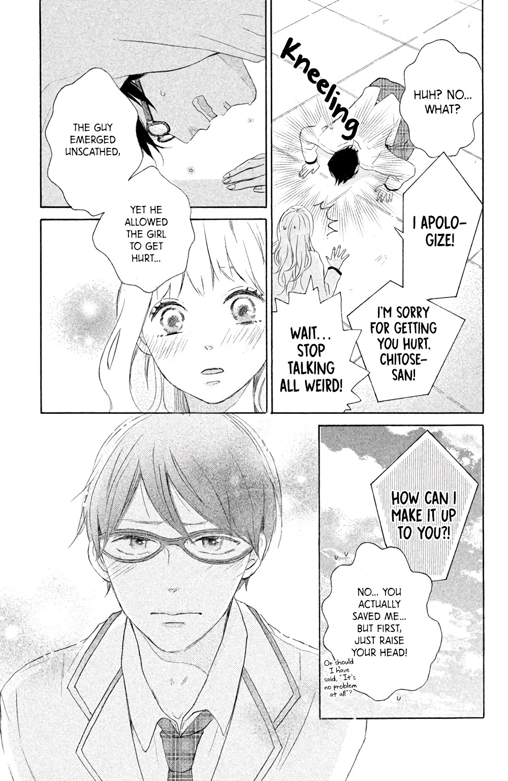 Hatsukoi Ni Kiss - Chapter 6: Uno-Kun's Love Is The Sky