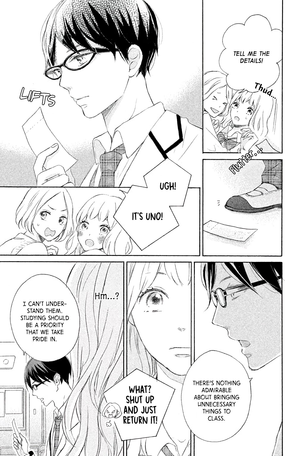 Hatsukoi Ni Kiss - Chapter 6: Uno-Kun's Love Is The Sky