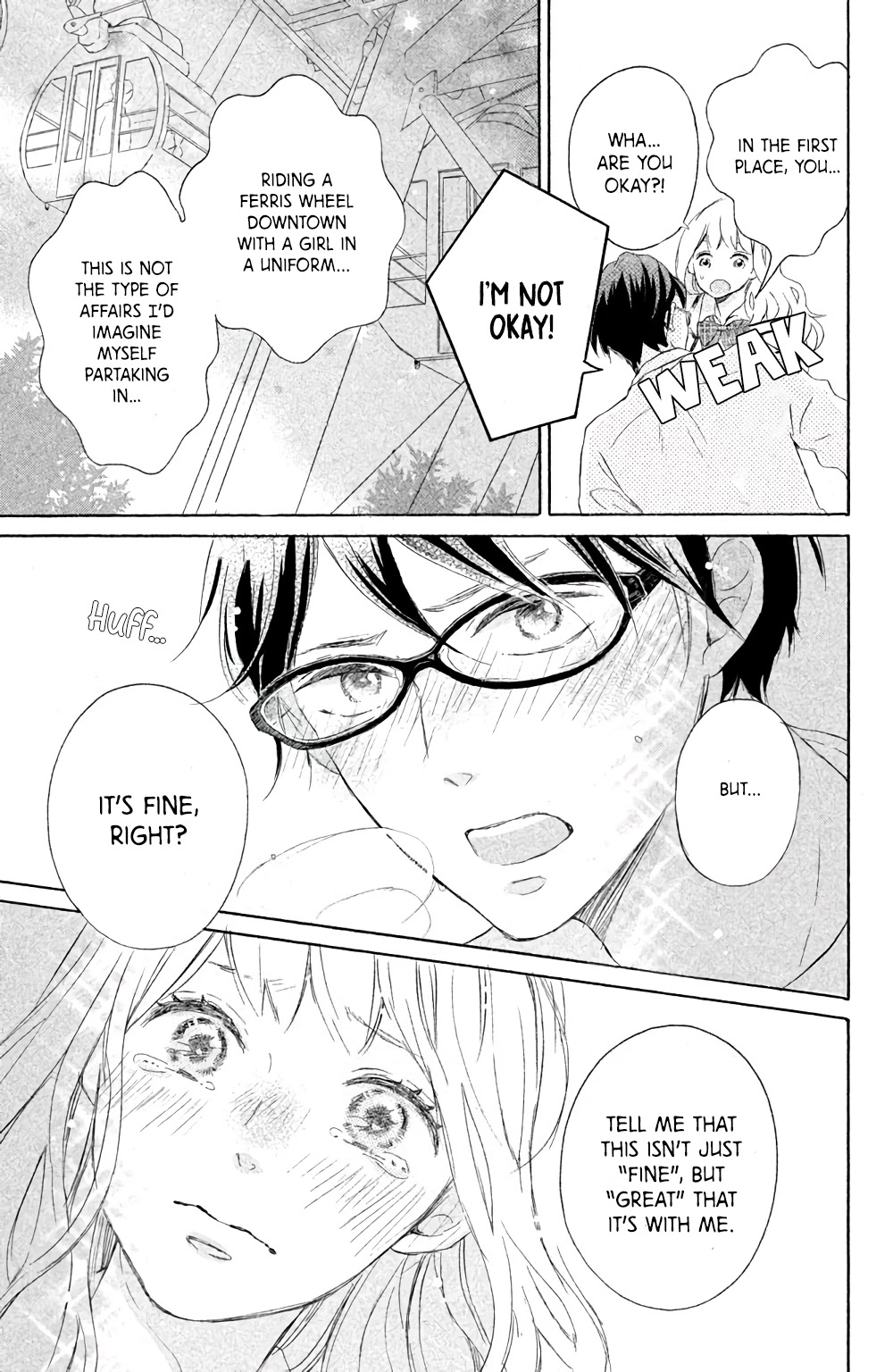 Hatsukoi Ni Kiss - Chapter 6: Uno-Kun's Love Is The Sky