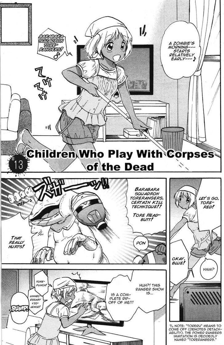 Living Dead! - Vol.1 Chapter 13 : Children Who Play With Corpses Of The Dead