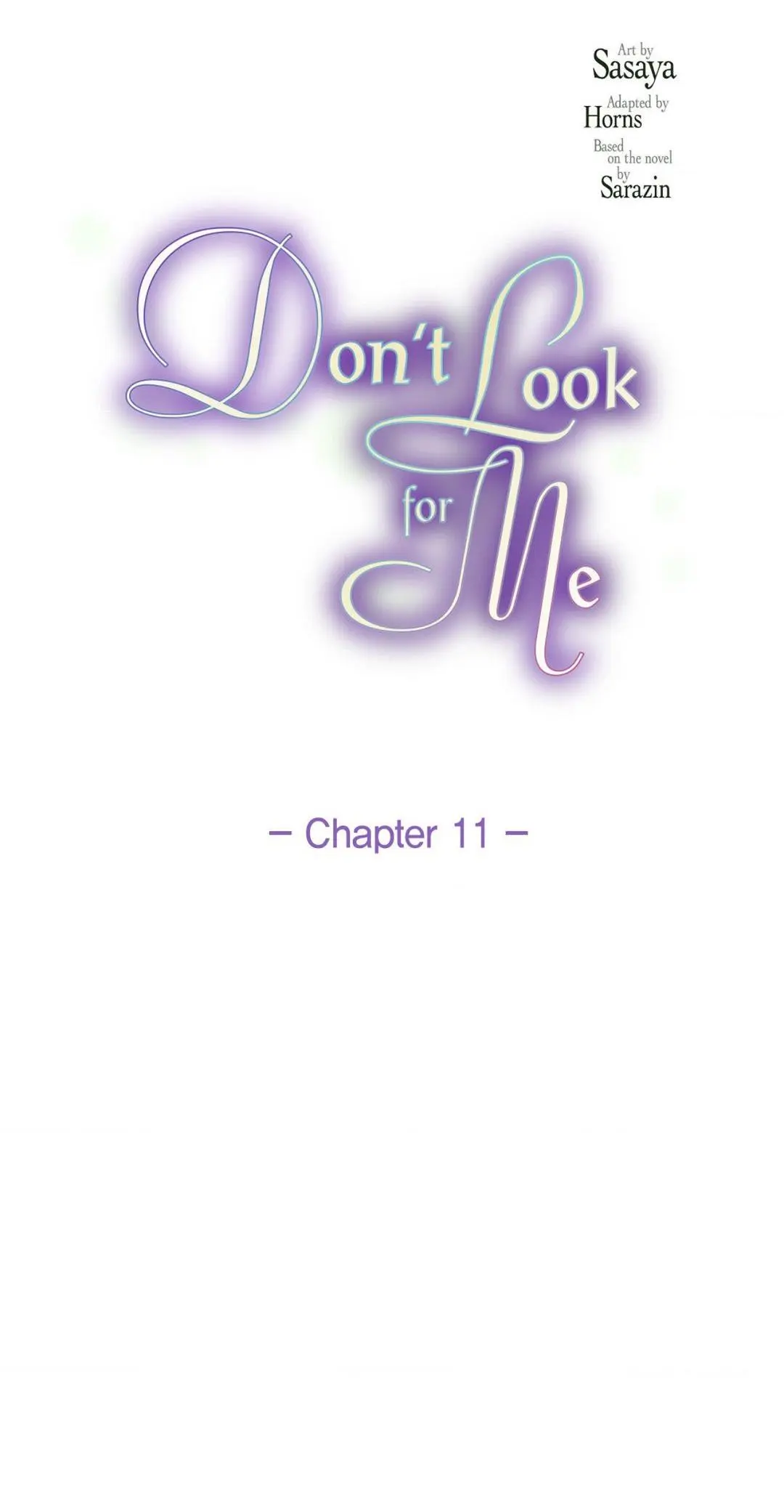 Don't Look For Me - Chapter 11