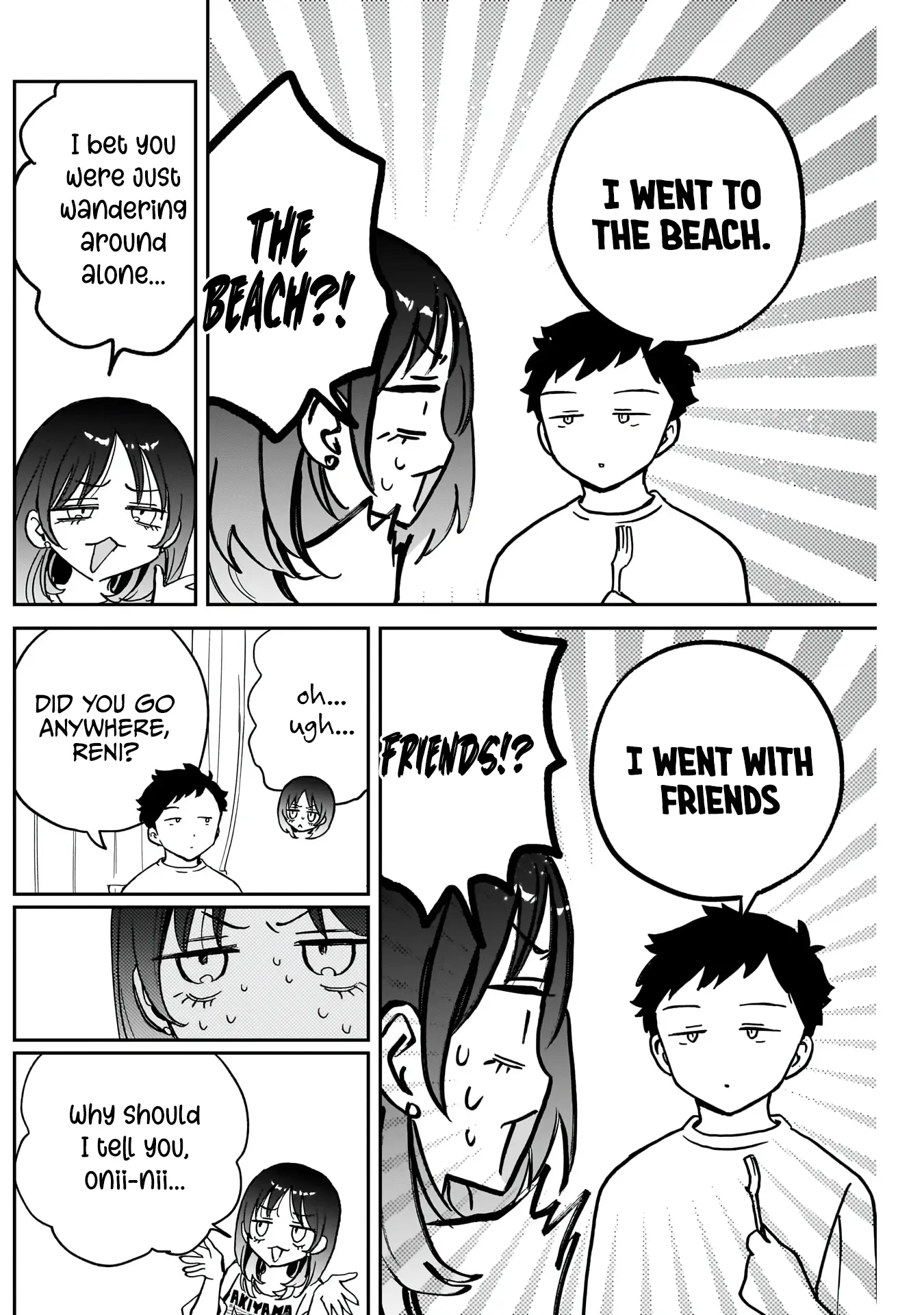 Noa-Senpai Wa Tomodachi. - Vol.4 Chapter 37: Rihito And His Little Sister