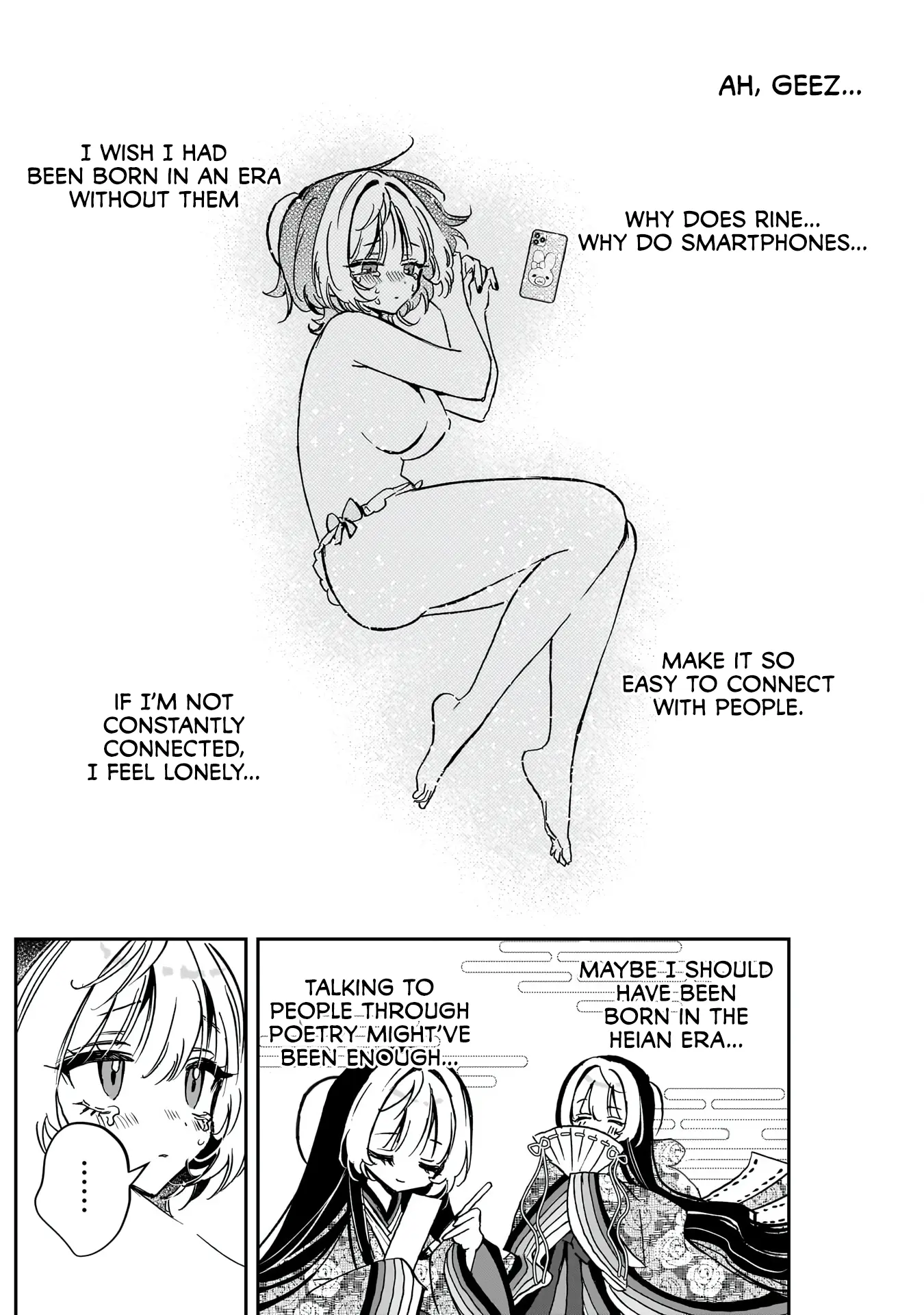 Noa-Senpai Wa Tomodachi. - Vol.5 Chapter 44: Noa-Senpai And Rine Addiction