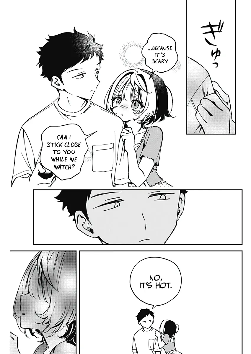 Noa-Senpai Wa Tomodachi. - Vol.4 Chapter 32: Noa-Senpai And Horror Movies