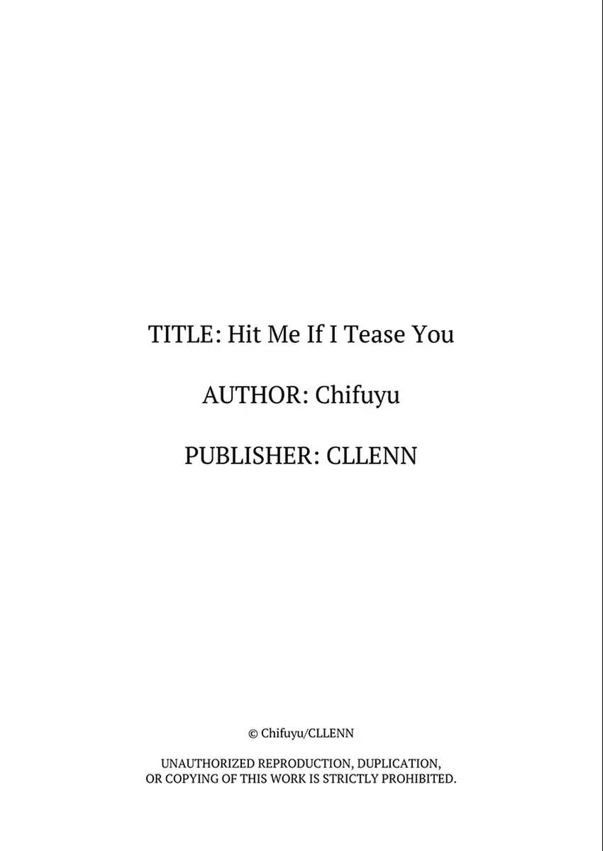 Hit Me If I Tease You - Chapter 4