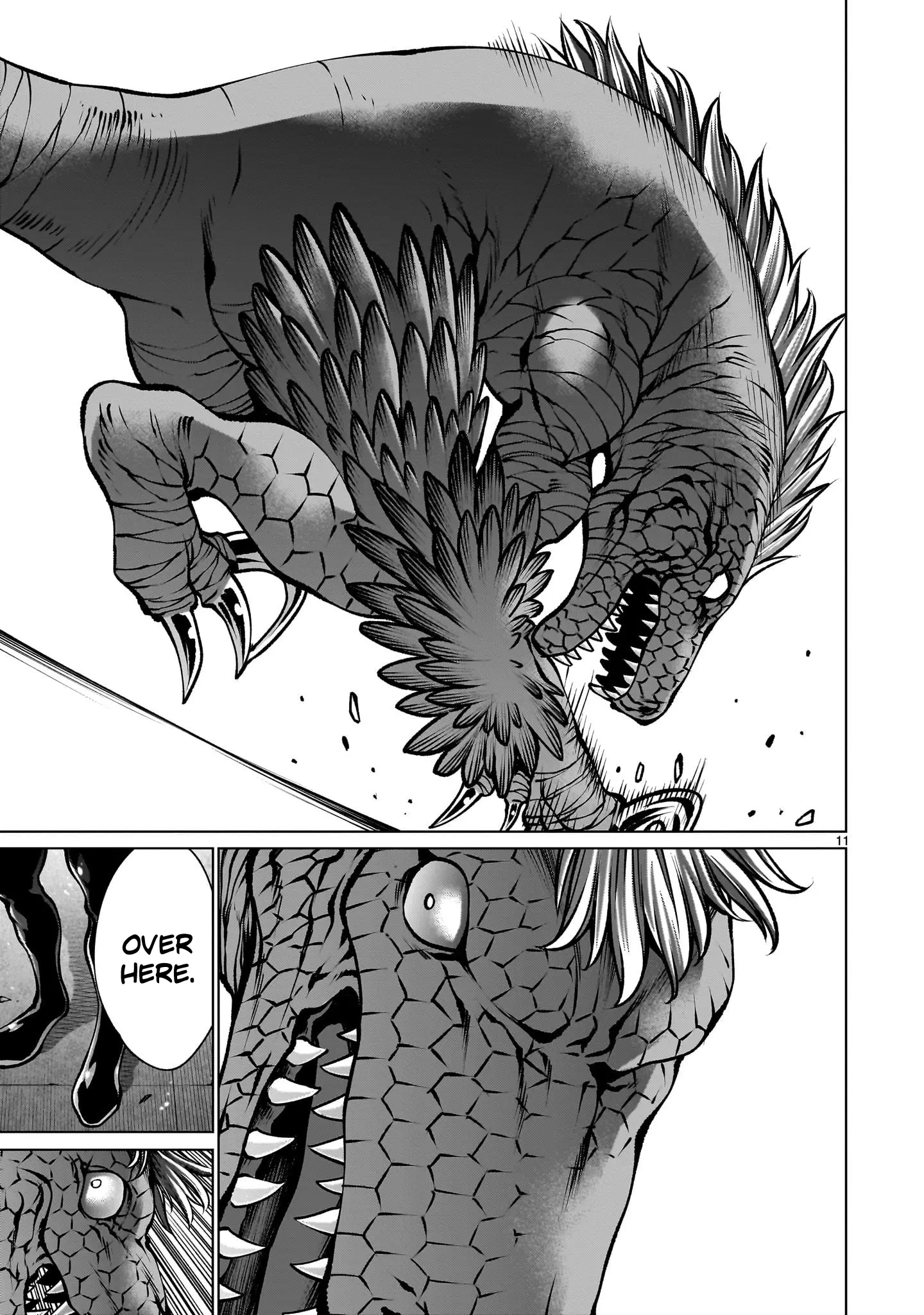 Killing Bites - Vol.24 Chapter 121: "A Dinosaur Found Me"