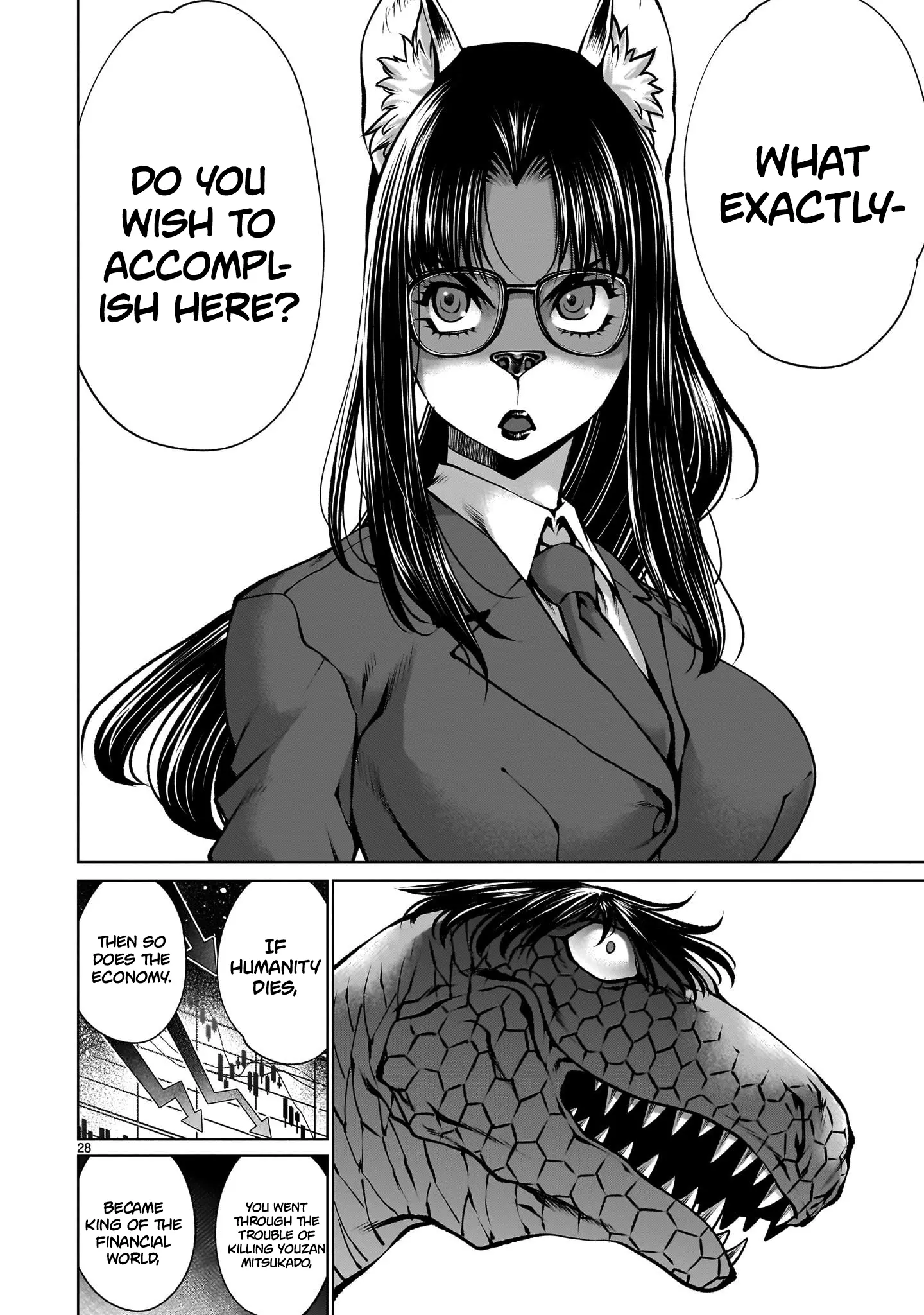 Killing Bites - Vol.24 Chapter 123: "What Exactly Do You Wish To Accomplish Here?"