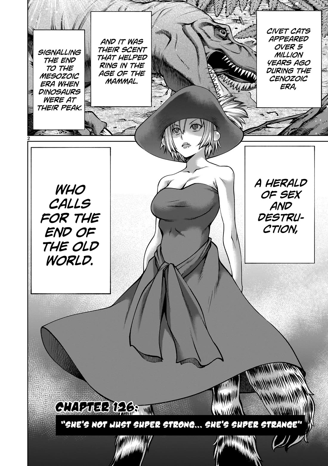 Killing Bites - Chapter 126: "She's Not Just Super Strong... She's Super Strange"