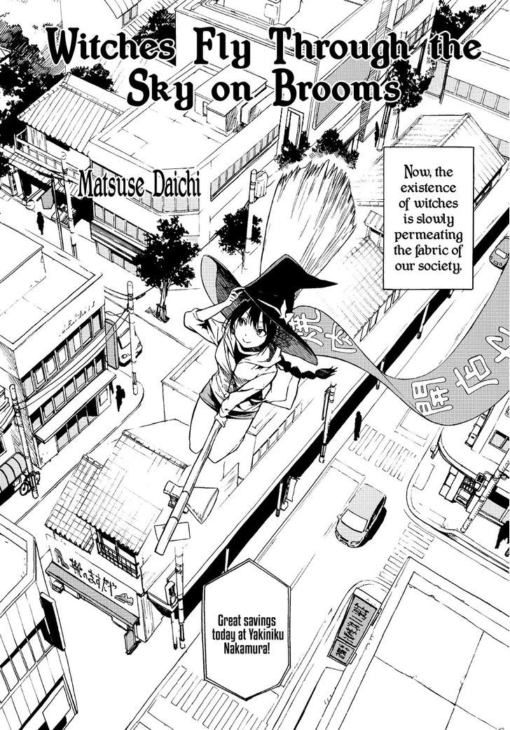 Majo Wa Houki De Sora O Tobu - Chapter 1