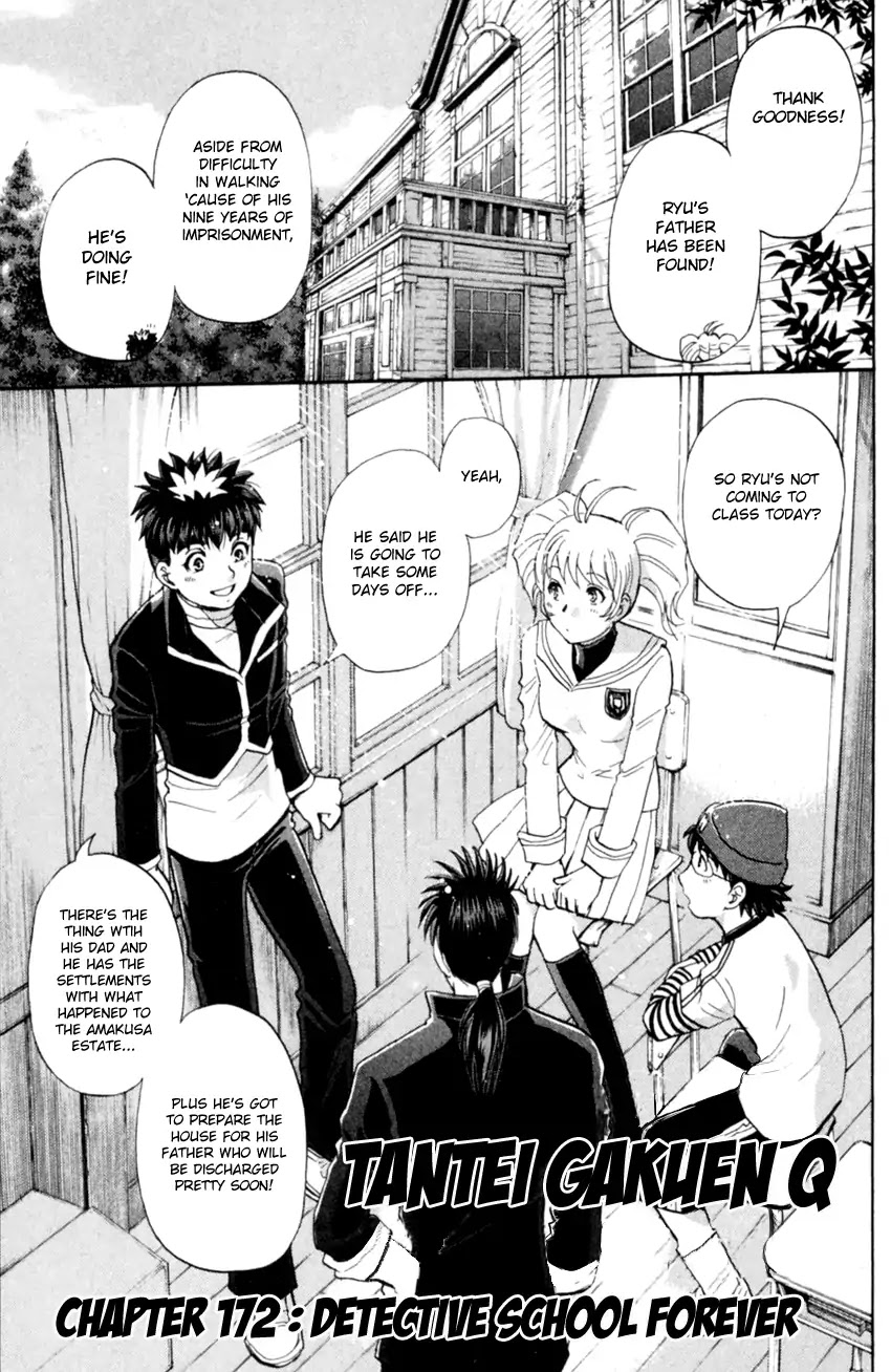 Tantei Gakuen Q - Chapter 172: Detective School Forever [End]