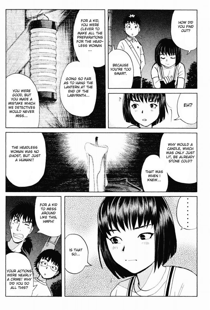 Tantei Gakuen Q - Chapter 96 : The Headless Woman In The Labyrinth - Part 2