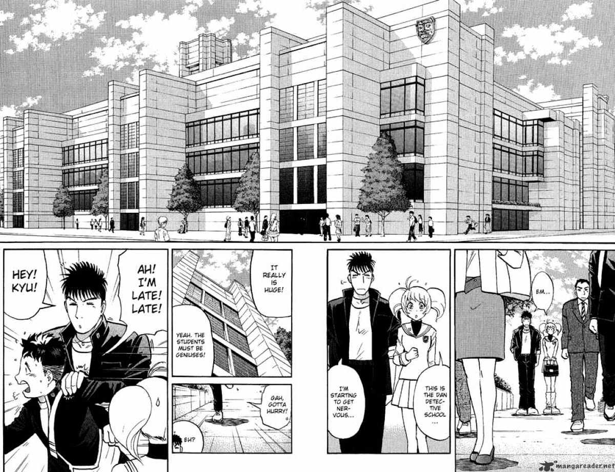 Tantei Gakuen Q - Chapter 14 : Class Begins At Detective School - Part 1