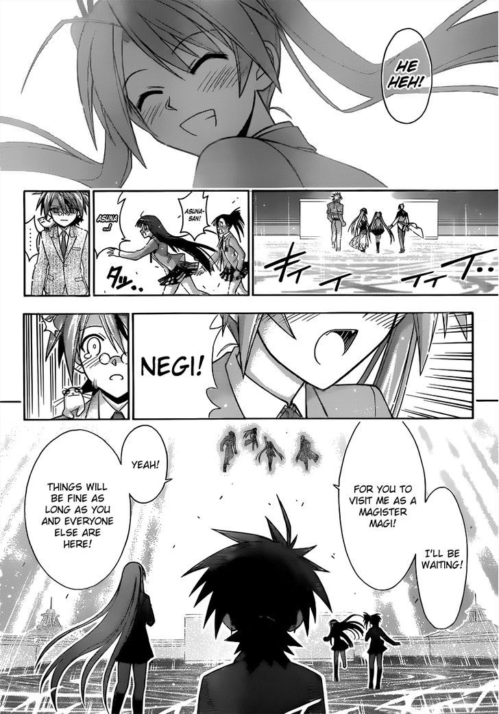 Mahou Sensei Negima! - Vol.38 Chapter 351 : Bye-Bye, Everyone!