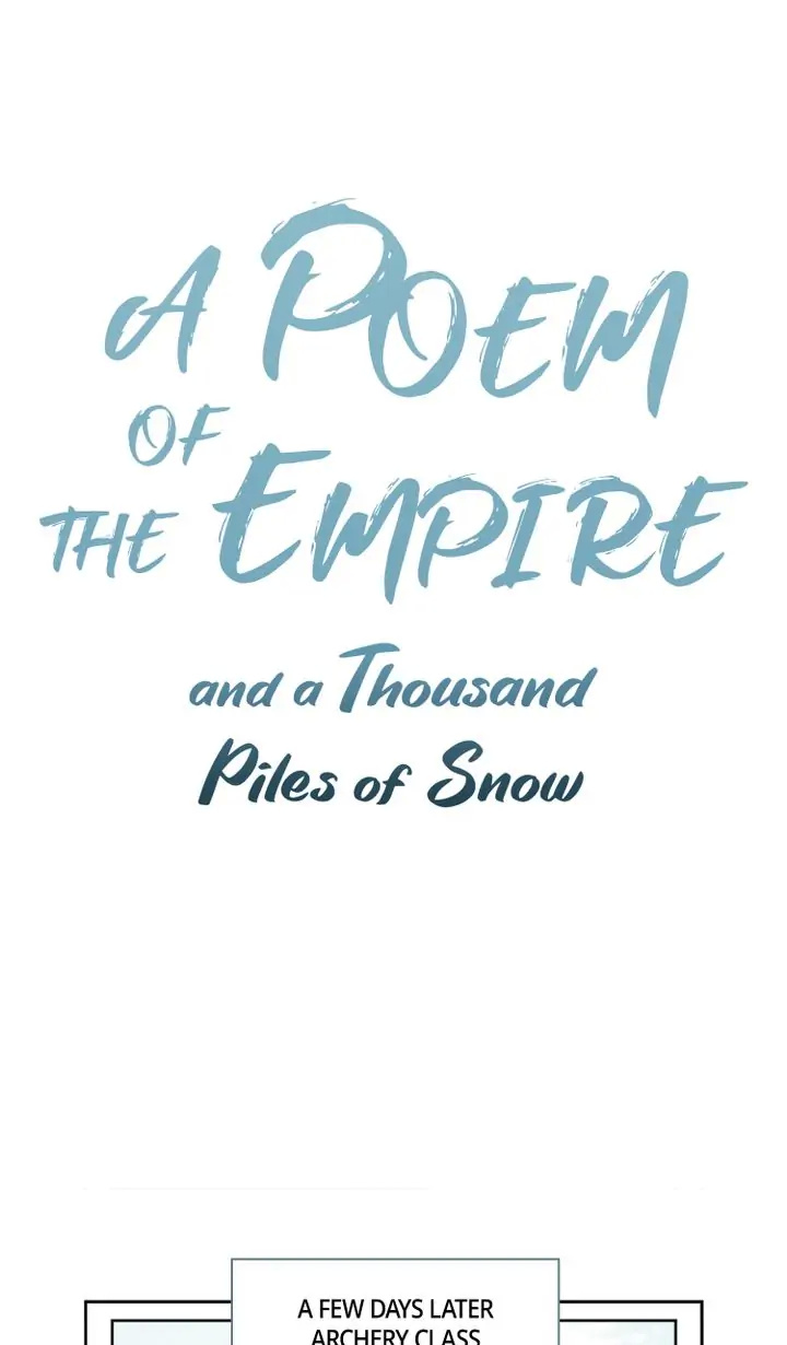 A Poem Of The Empire And A Thousand Piles Of Snow - Chapter 20