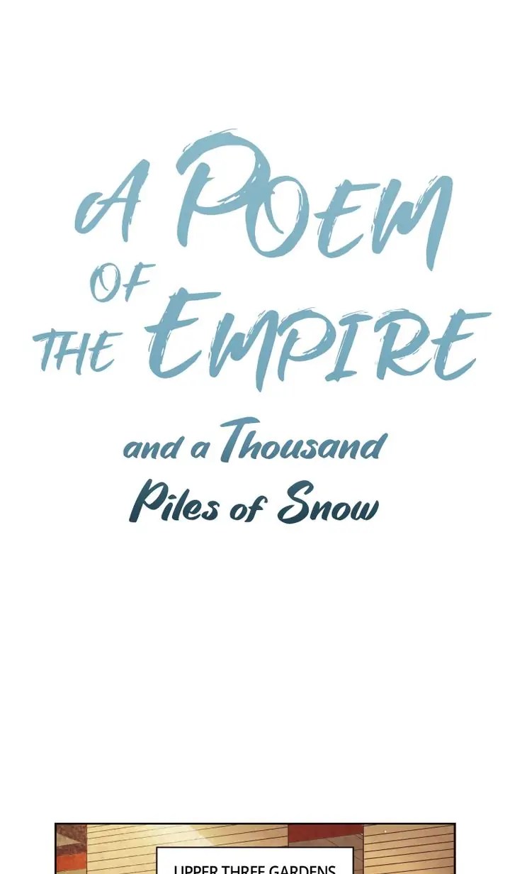 A Poem Of The Empire And A Thousand Piles Of Snow - Chapter 7