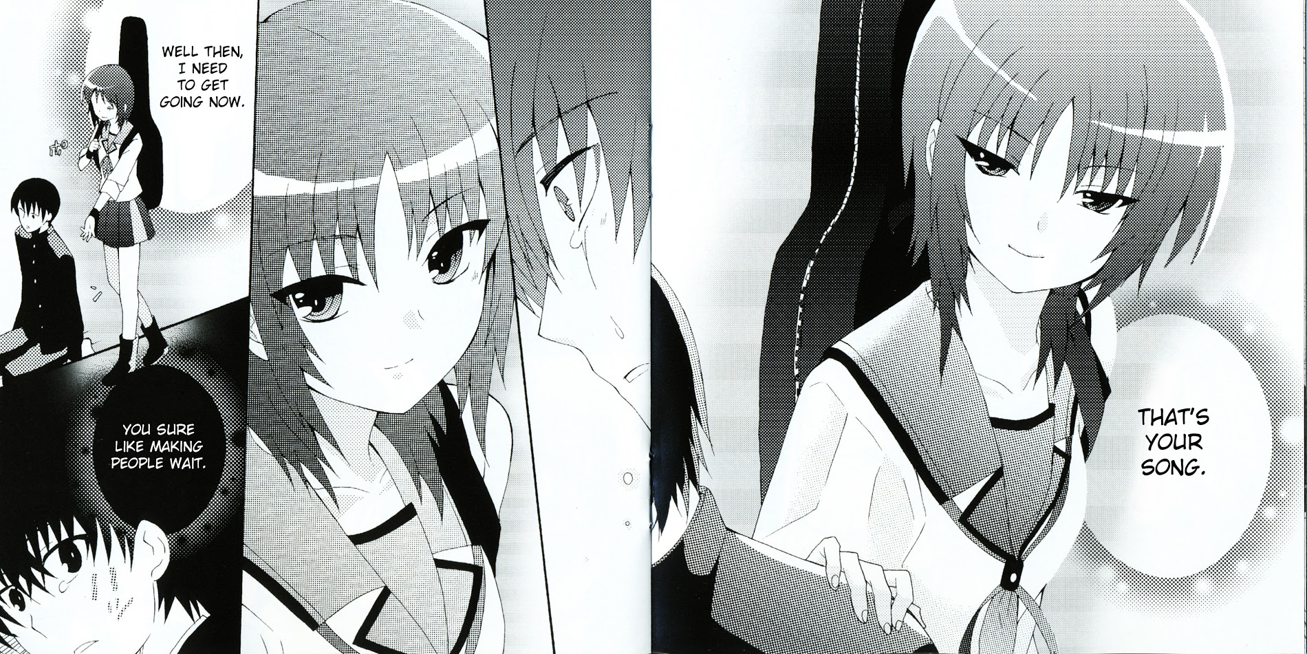 Angel Beats! Original Comics - Chapter 0 : Last Song + 4-Koma