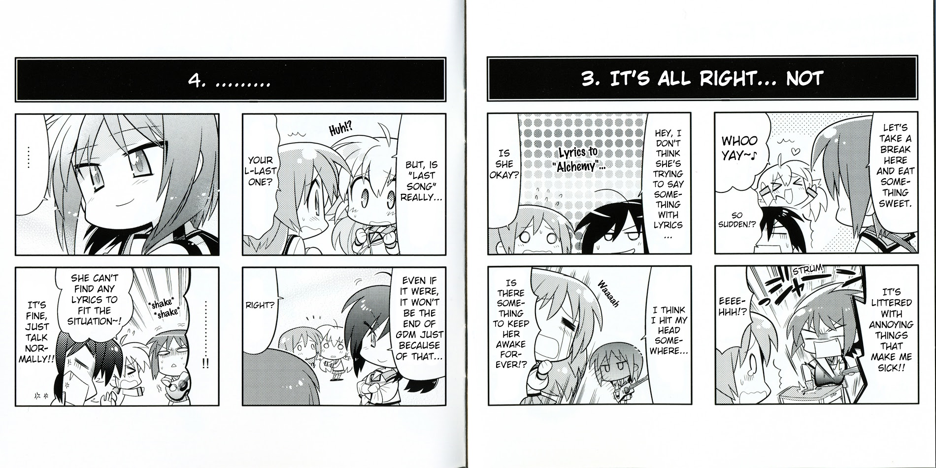 Angel Beats! Original Comics - Chapter 0 : Last Song + 4-Koma