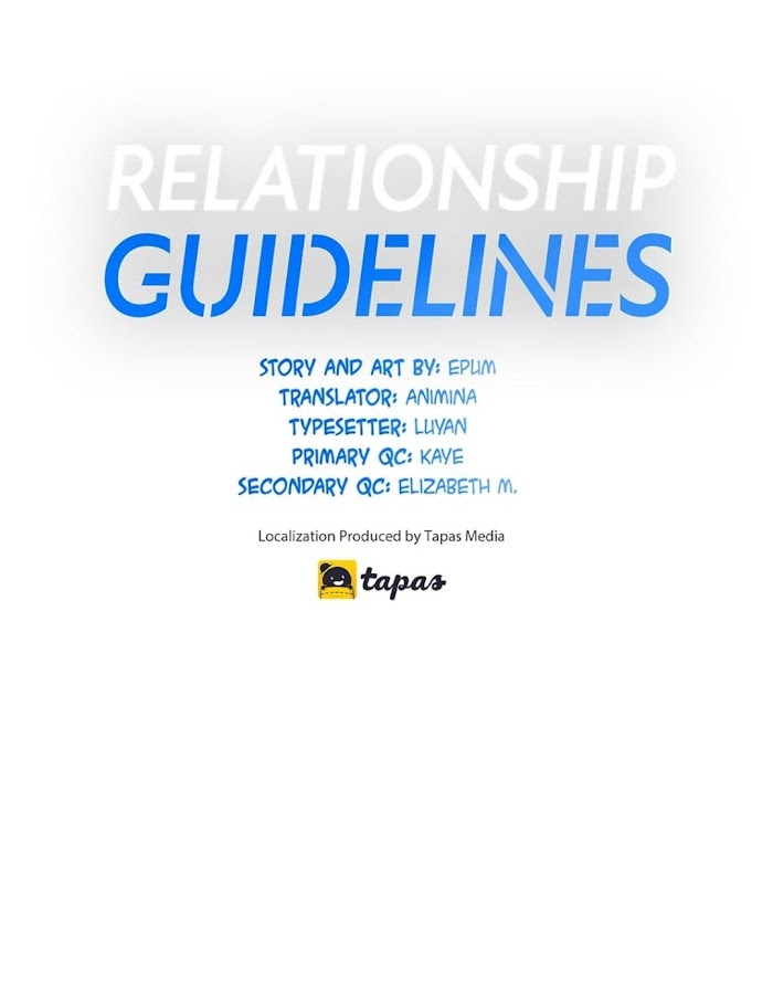 Relationship Guidelines - Chapter 61