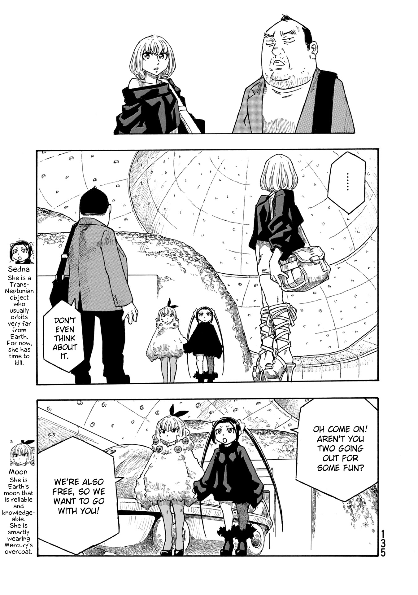 Madowanai Hoshi - Chapter 46: Sedna's Proposal