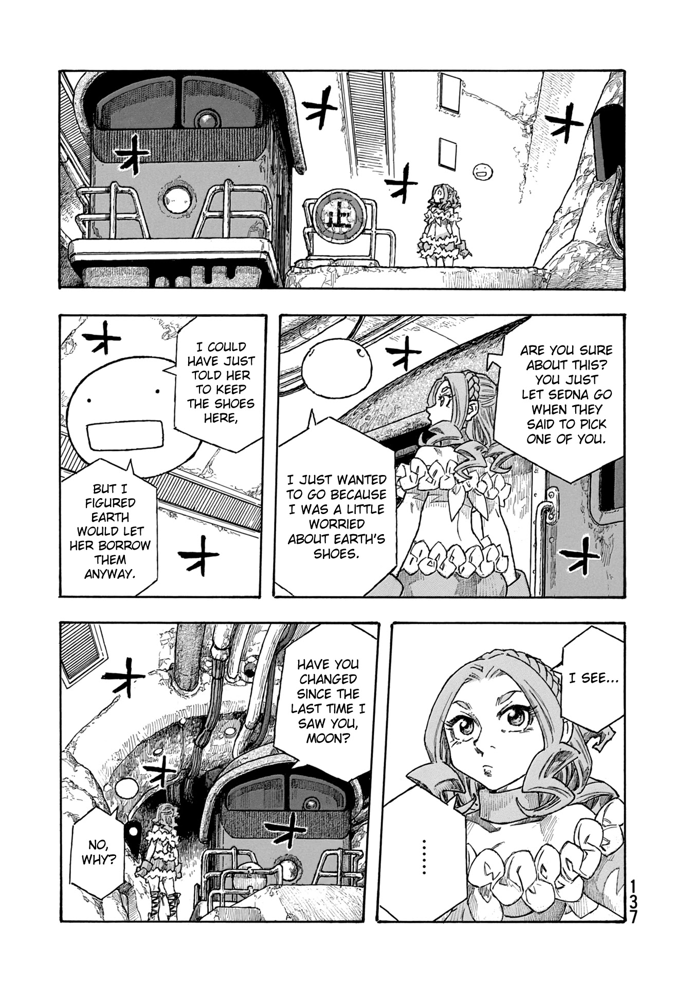 Madowanai Hoshi - Chapter 46: Sedna's Proposal