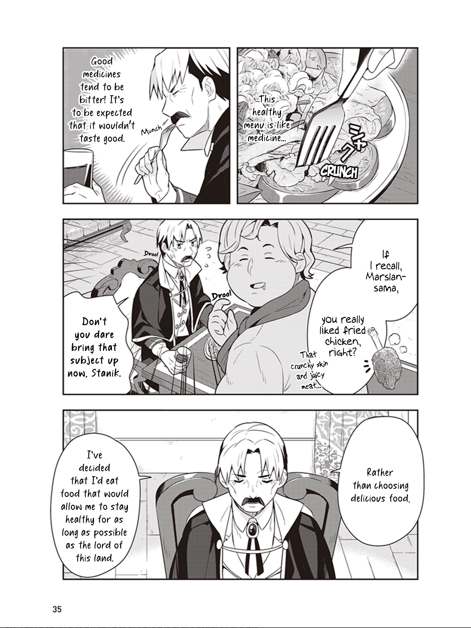 Isekai Healthy Kitchen - Chapter 6: The Melancholy Of Lord Marslan