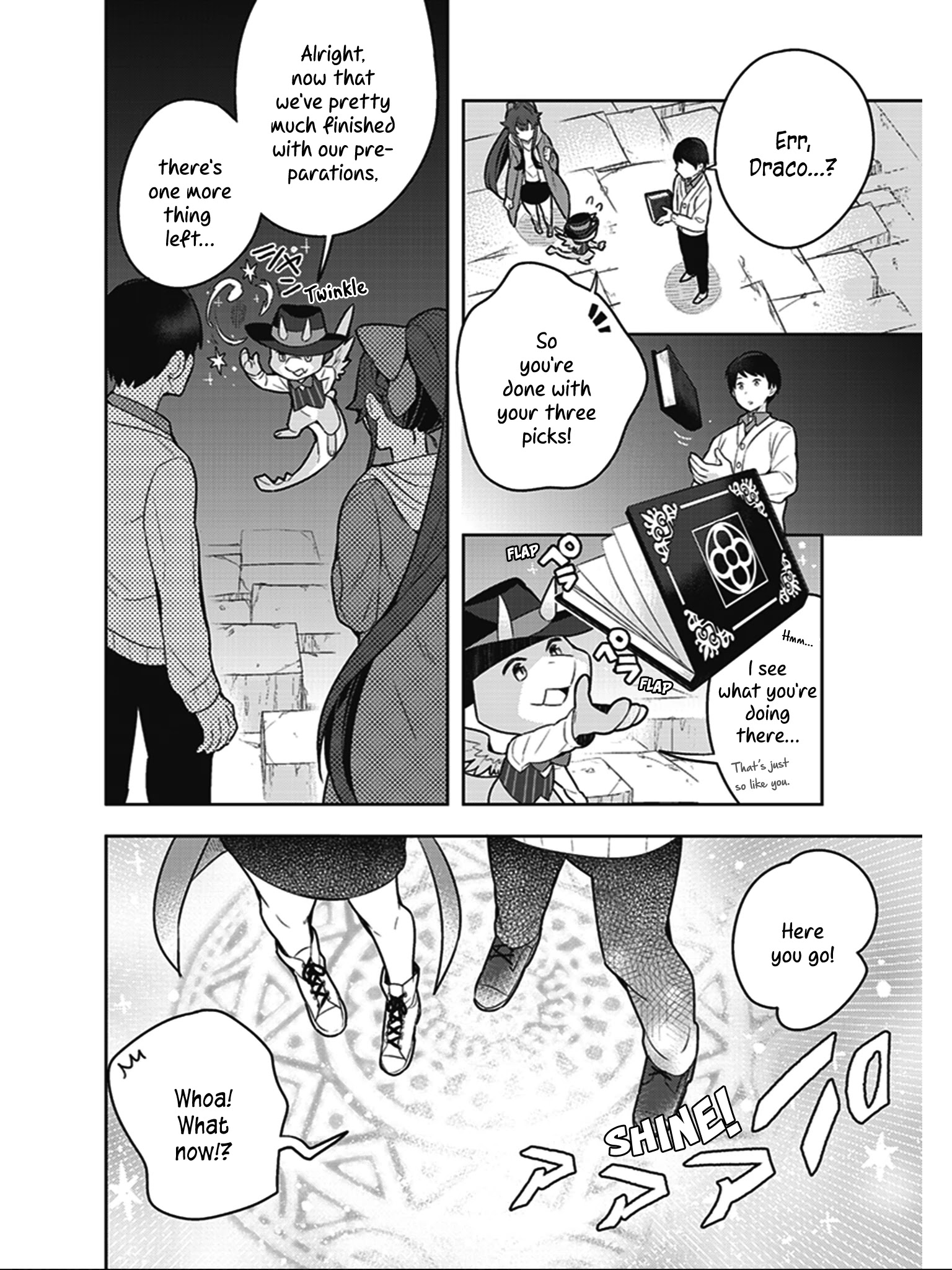 Isekai Healthy Kitchen - Chapter 2: Draco The God And The Asayama Siblings