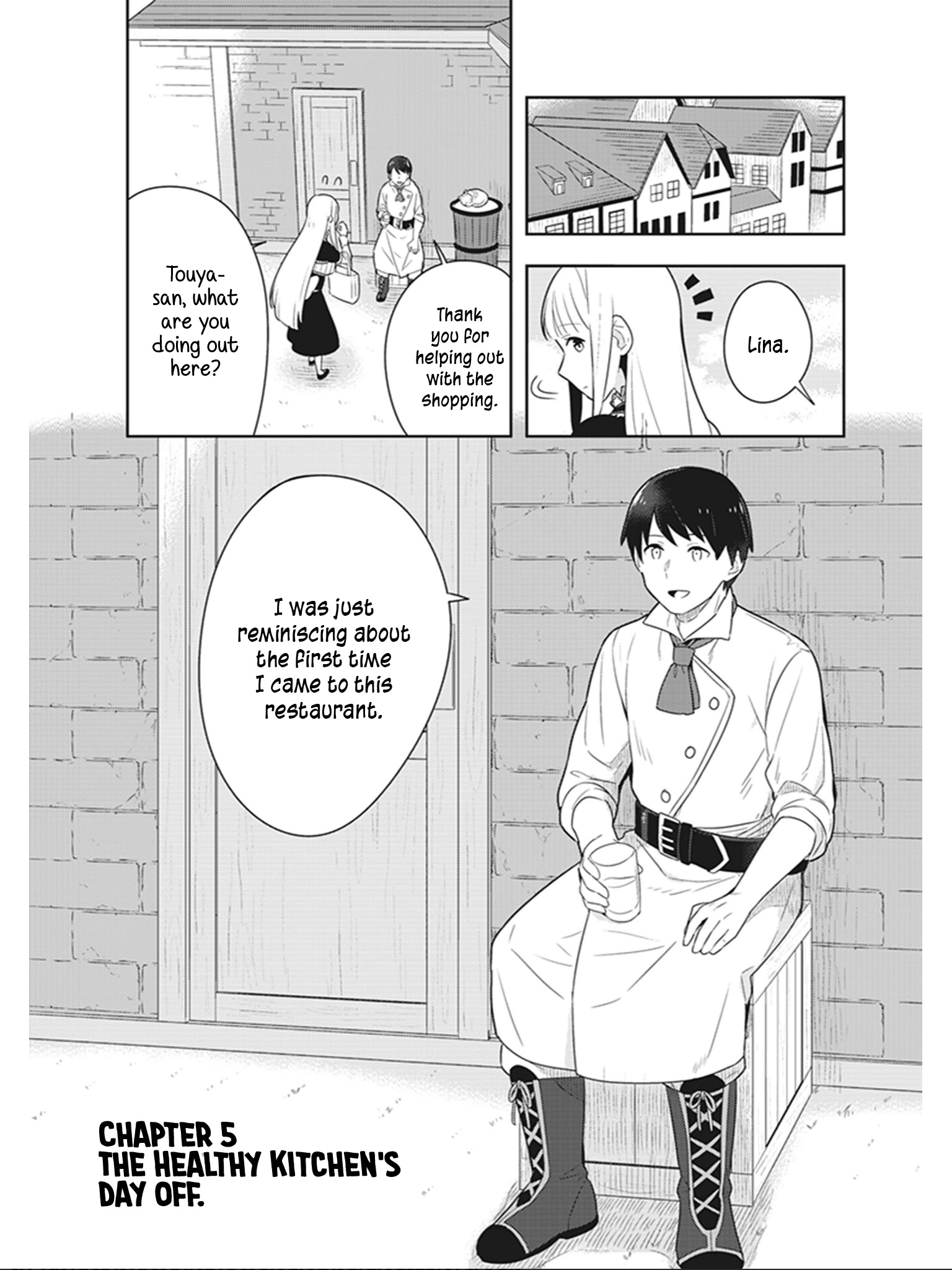 Isekai Healthy Kitchen - Chapter 5: The Healthy Kitchen's Day Off