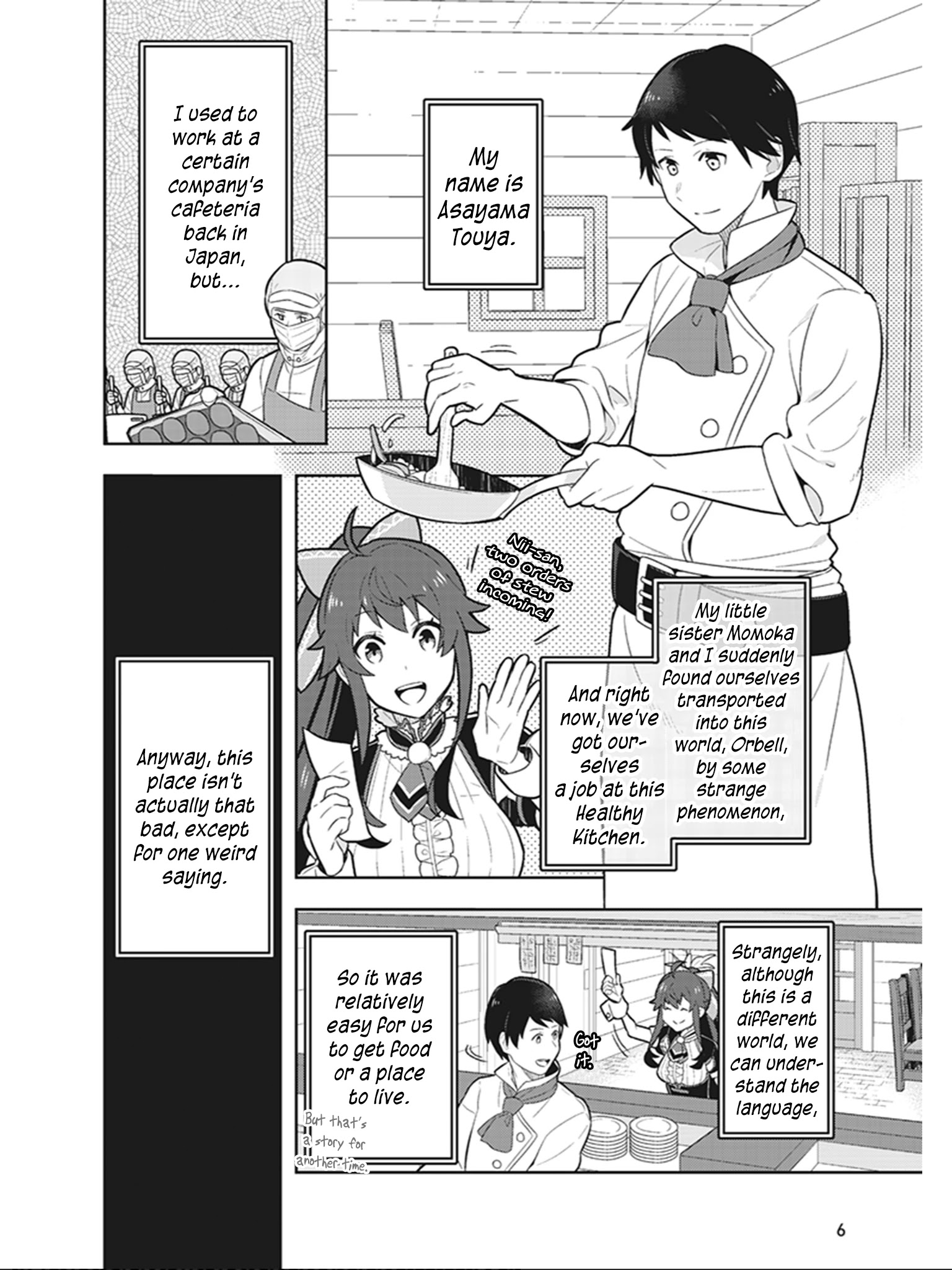 Isekai Healthy Kitchen - Chapter 1: Welcome To The Healthy Kitchen!