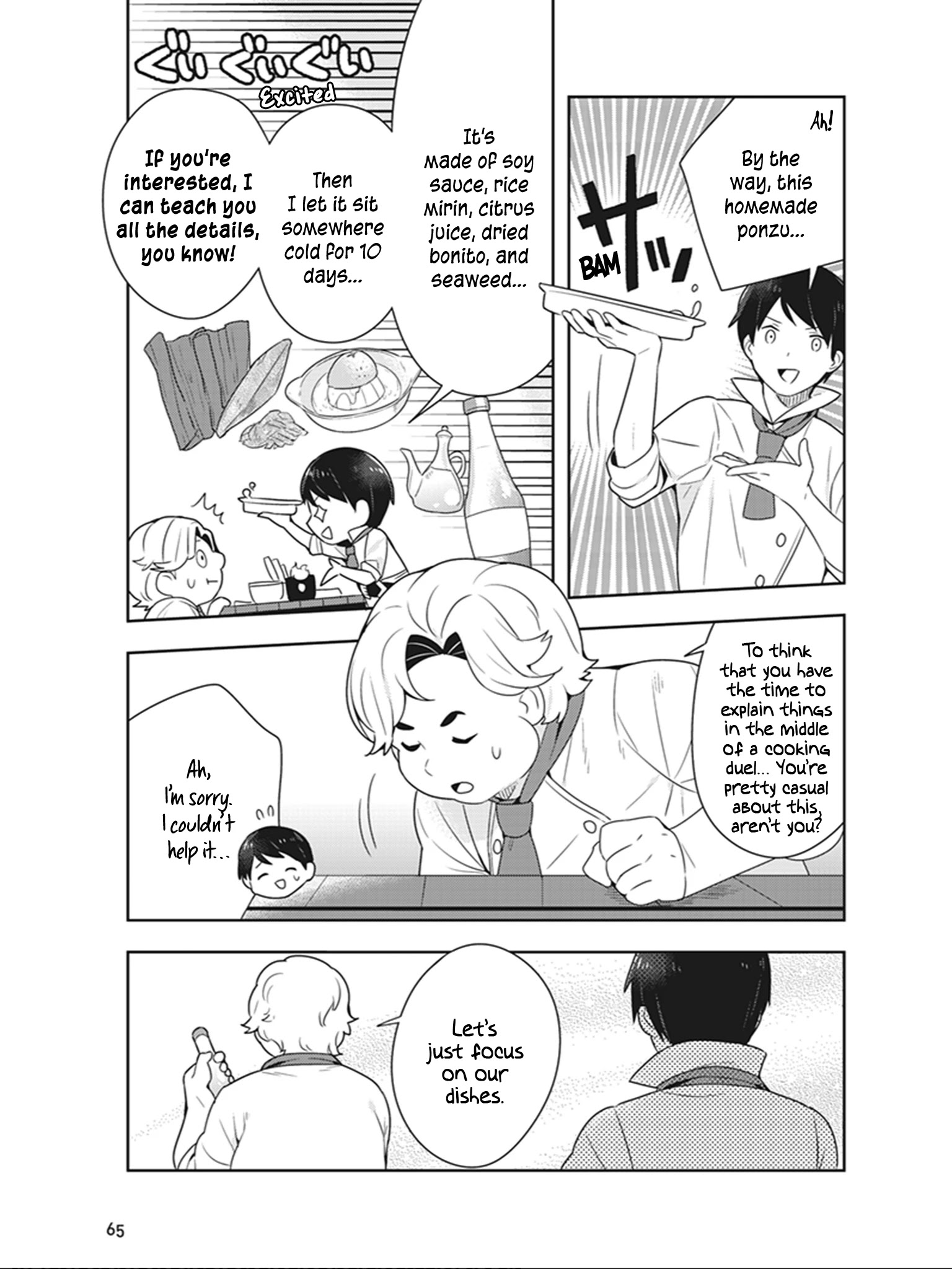 Isekai Healthy Kitchen - Chapter 7: A Sudden Cooking Battle