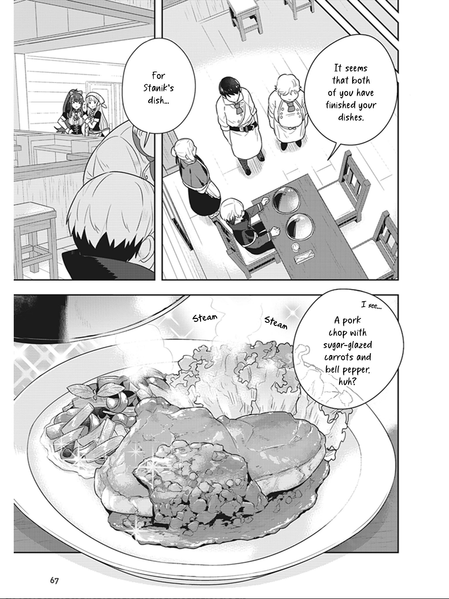 Isekai Healthy Kitchen - Chapter 7: A Sudden Cooking Battle