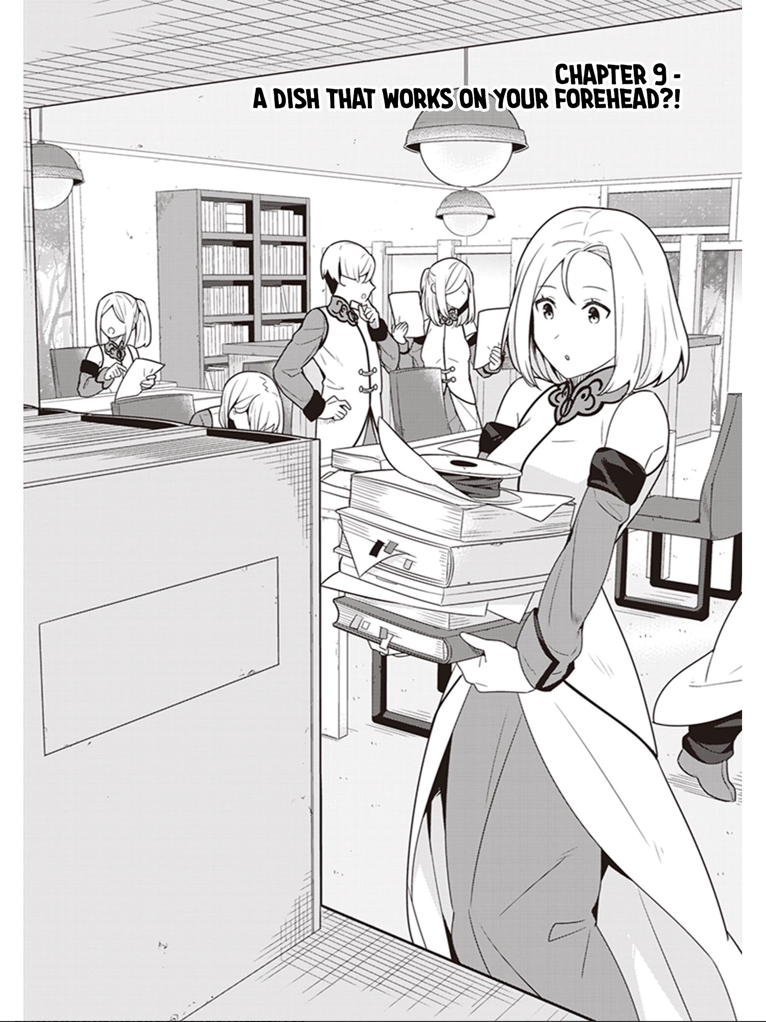 Isekai Healthy Kitchen - Chapter 9: A Dish That Works On Your Forehead?!