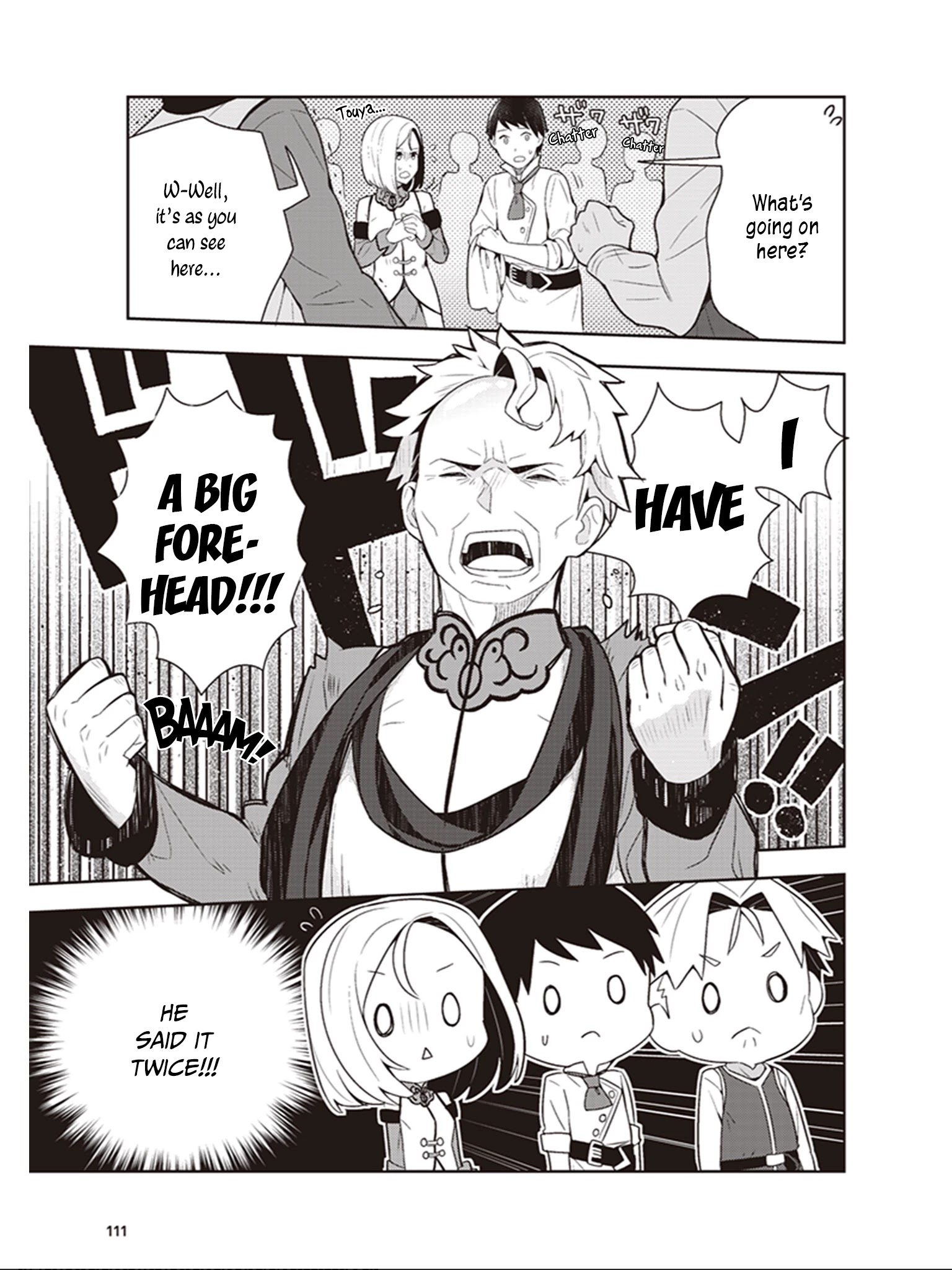 Isekai Healthy Kitchen - Chapter 9: A Dish That Works On Your Forehead?!