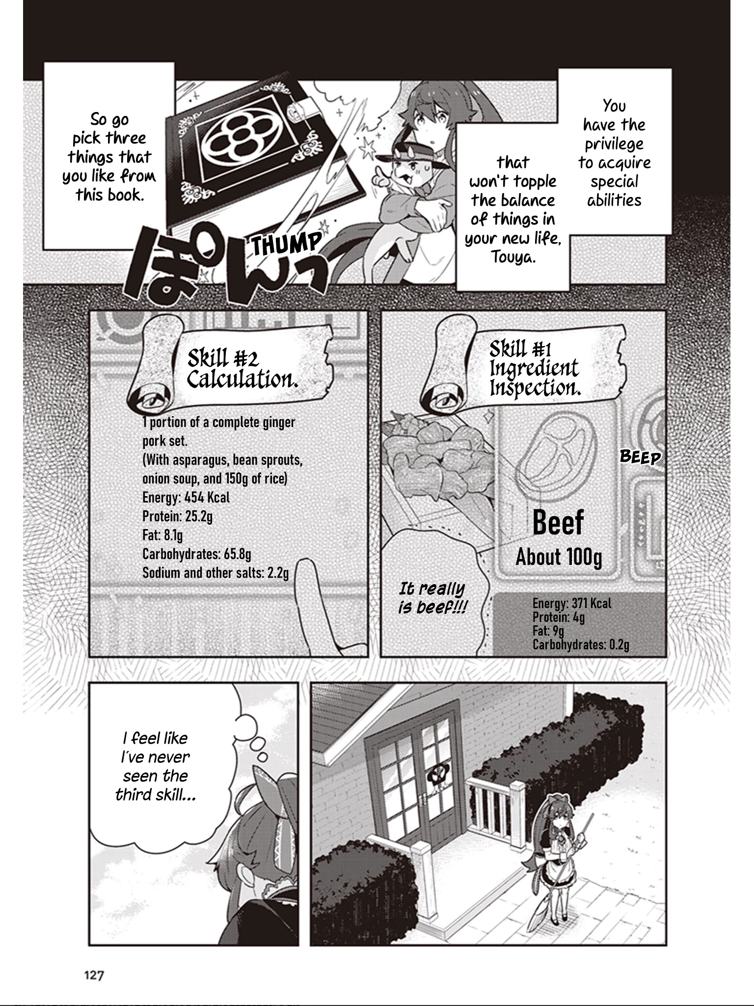 Isekai Healthy Kitchen - Chapter 9: A Dish That Works On Your Forehead?!