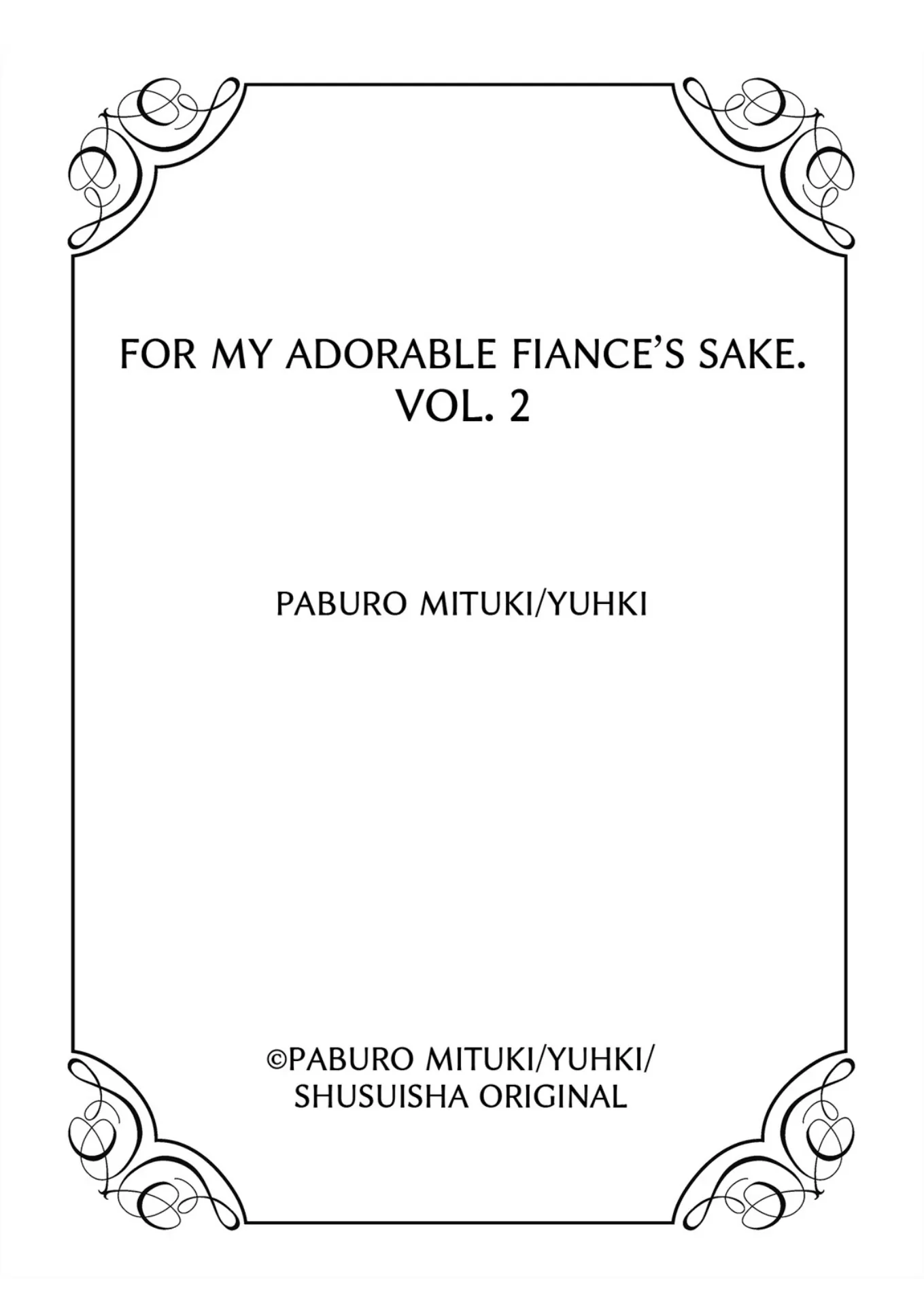 For My Adorable Fiance's Sake - Chapter 8