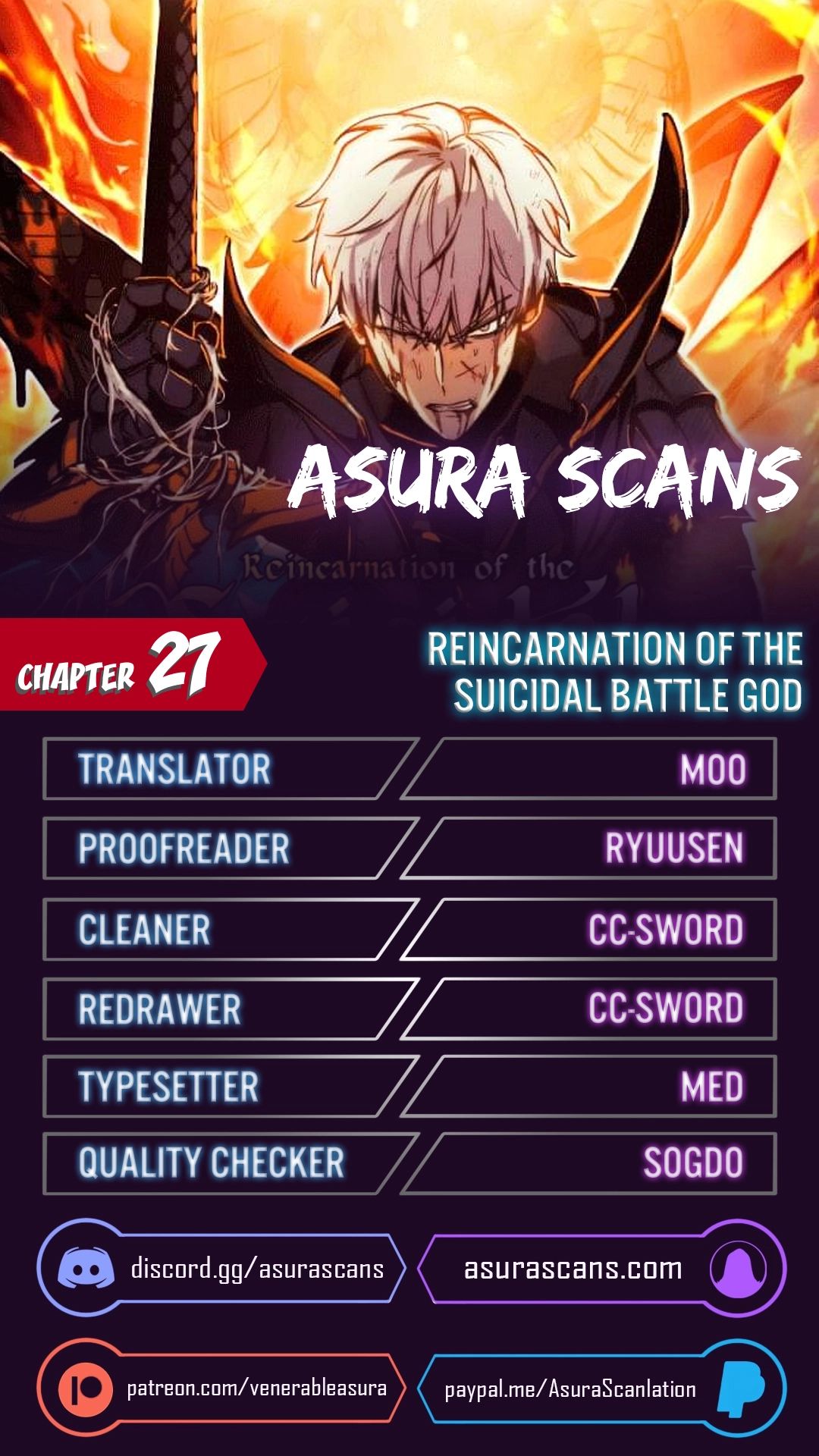 Reincarnation Of The Suicidal Battle God - Chapter 27