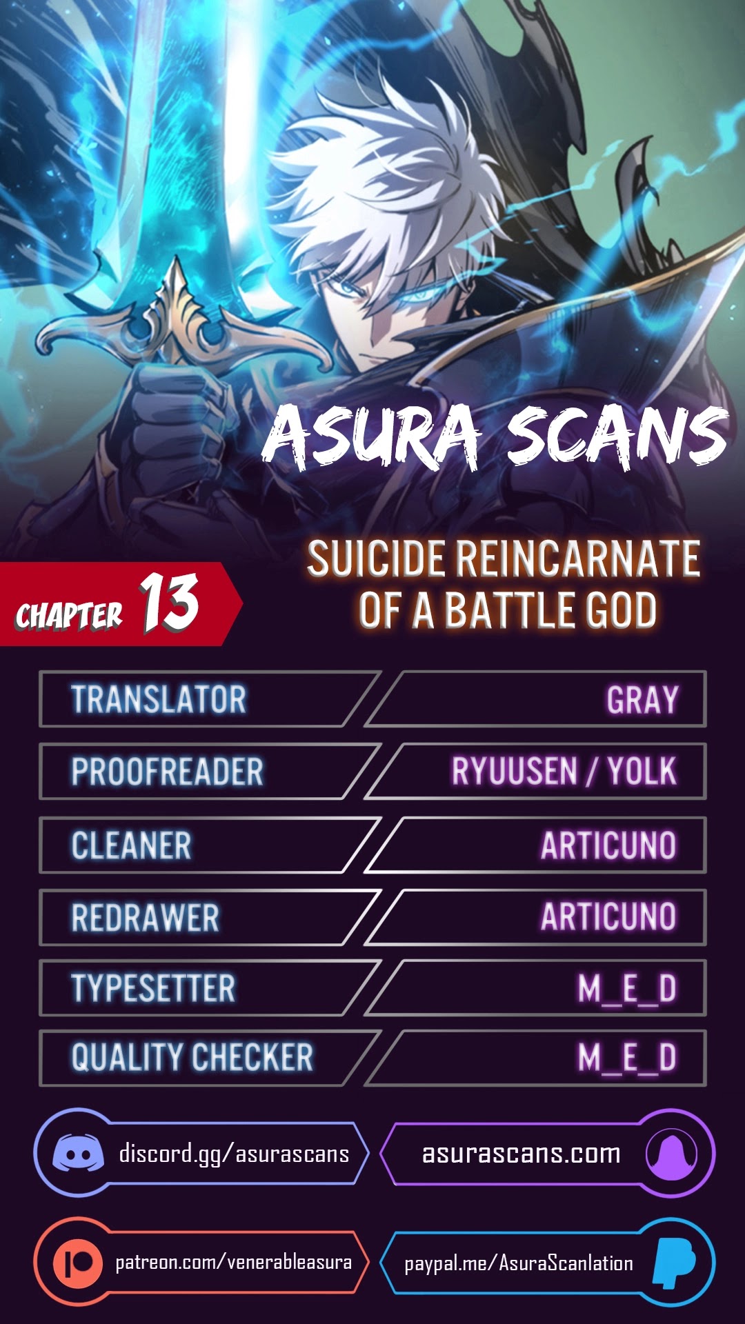 Reincarnation Of The Suicidal Battle God - Chapter 13