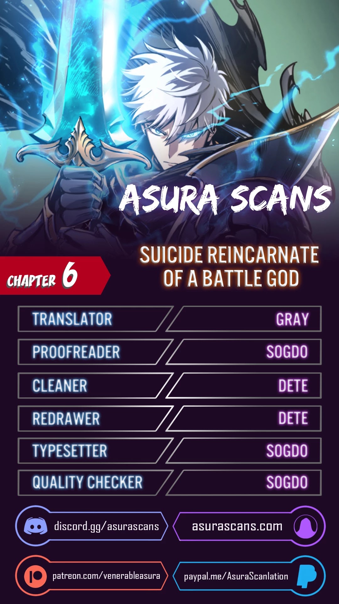 Reincarnation Of The Suicidal Battle God - Chapter 6