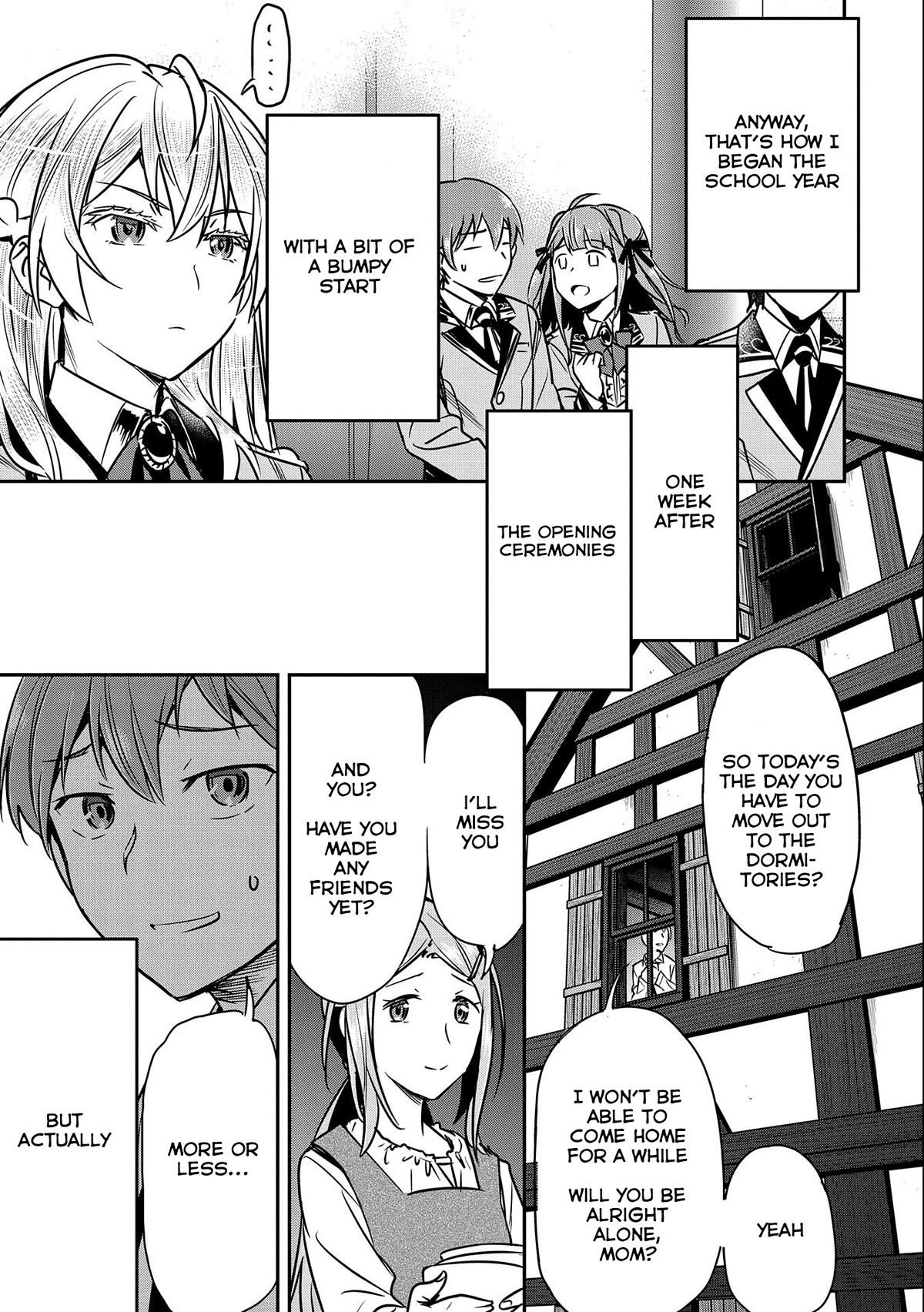 Villager A Wants To Save The Villainess No Matter What! - Chapter 16: Starting High School