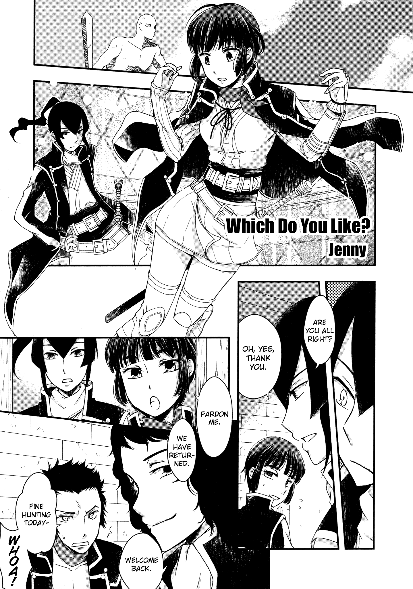 Shin Megami Tensei Iv Dengeki Comic Anthology - Vol.1 Chapter 14: Which Do You Like? (Jenny)