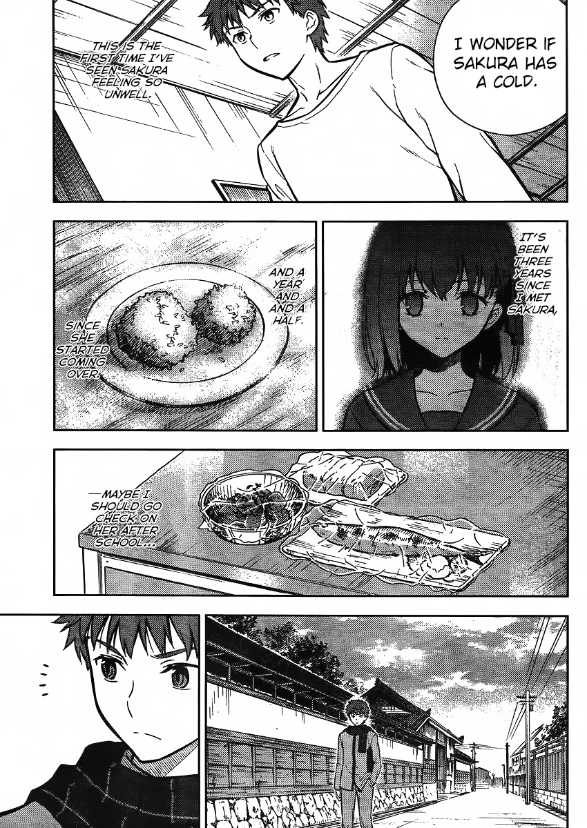 Fate/Stay Night - Heaven's Feel - Vol.0 Chapter 2: Day 2 / Omens