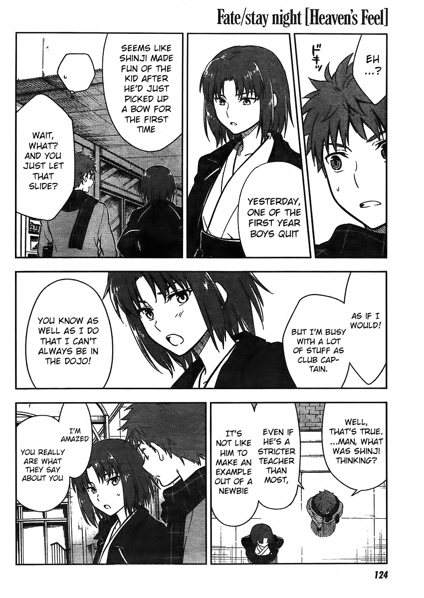 Fate/Stay Night - Heaven's Feel - Vol.0 Chapter 2: Day 2 / Omens