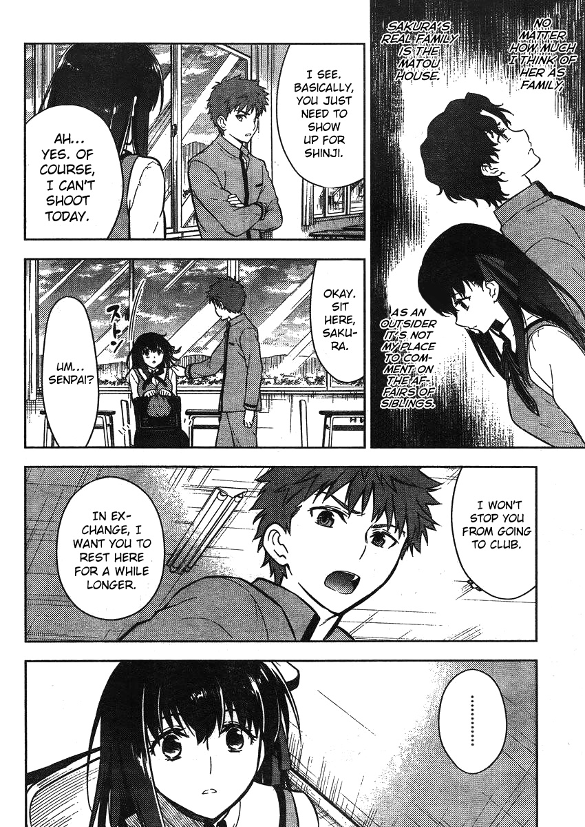 Fate/Stay Night - Heaven's Feel - Vol.0 Chapter 2: Day 2 / Omens