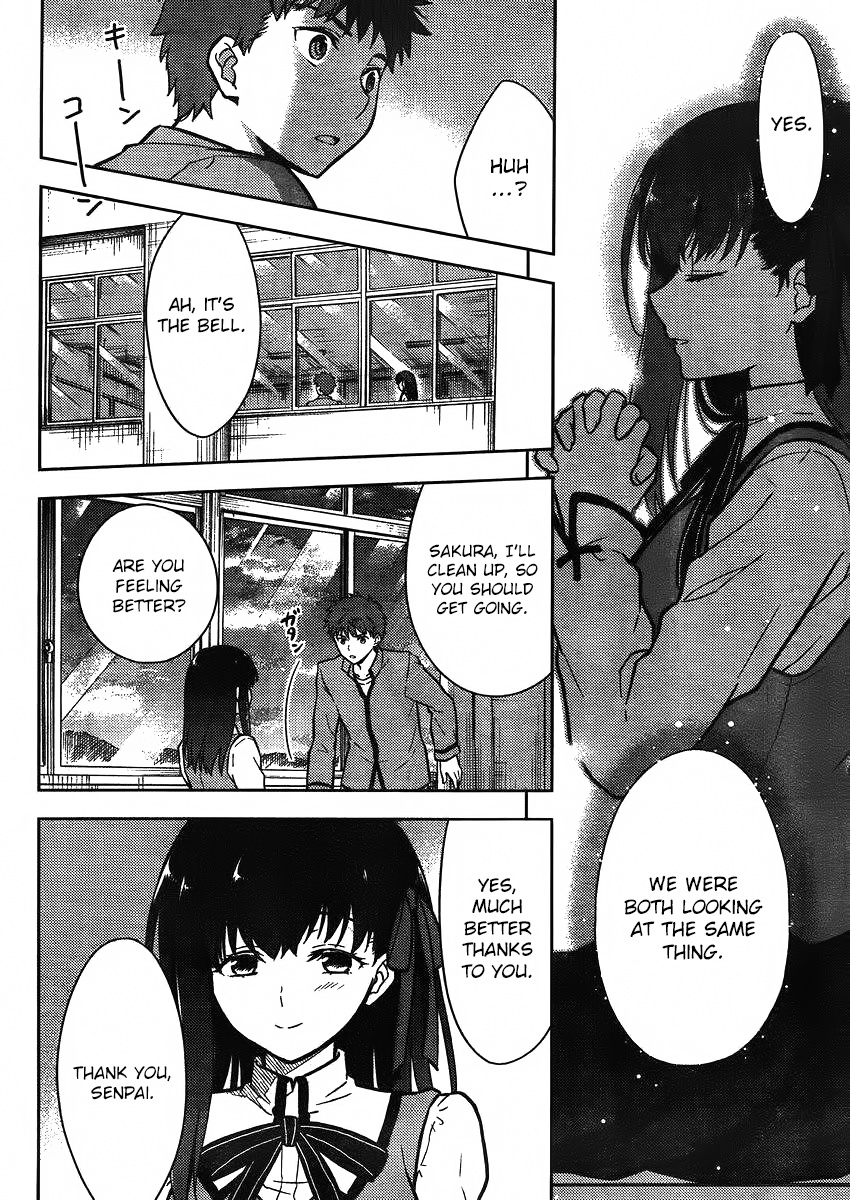 Fate/Stay Night - Heaven's Feel - Vol.0 Chapter 2: Day 2 / Omens