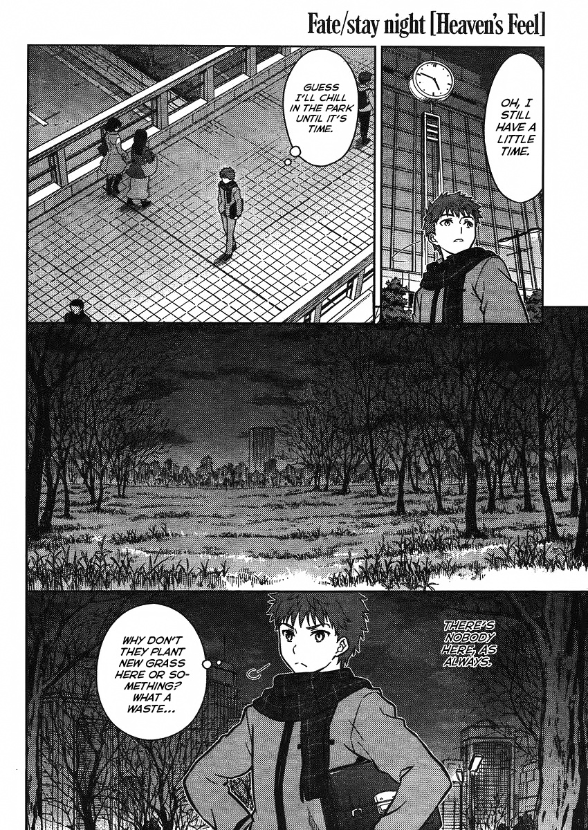 Fate/Stay Night - Heaven's Feel - Vol.0 Chapter 2: Day 2 / Omens