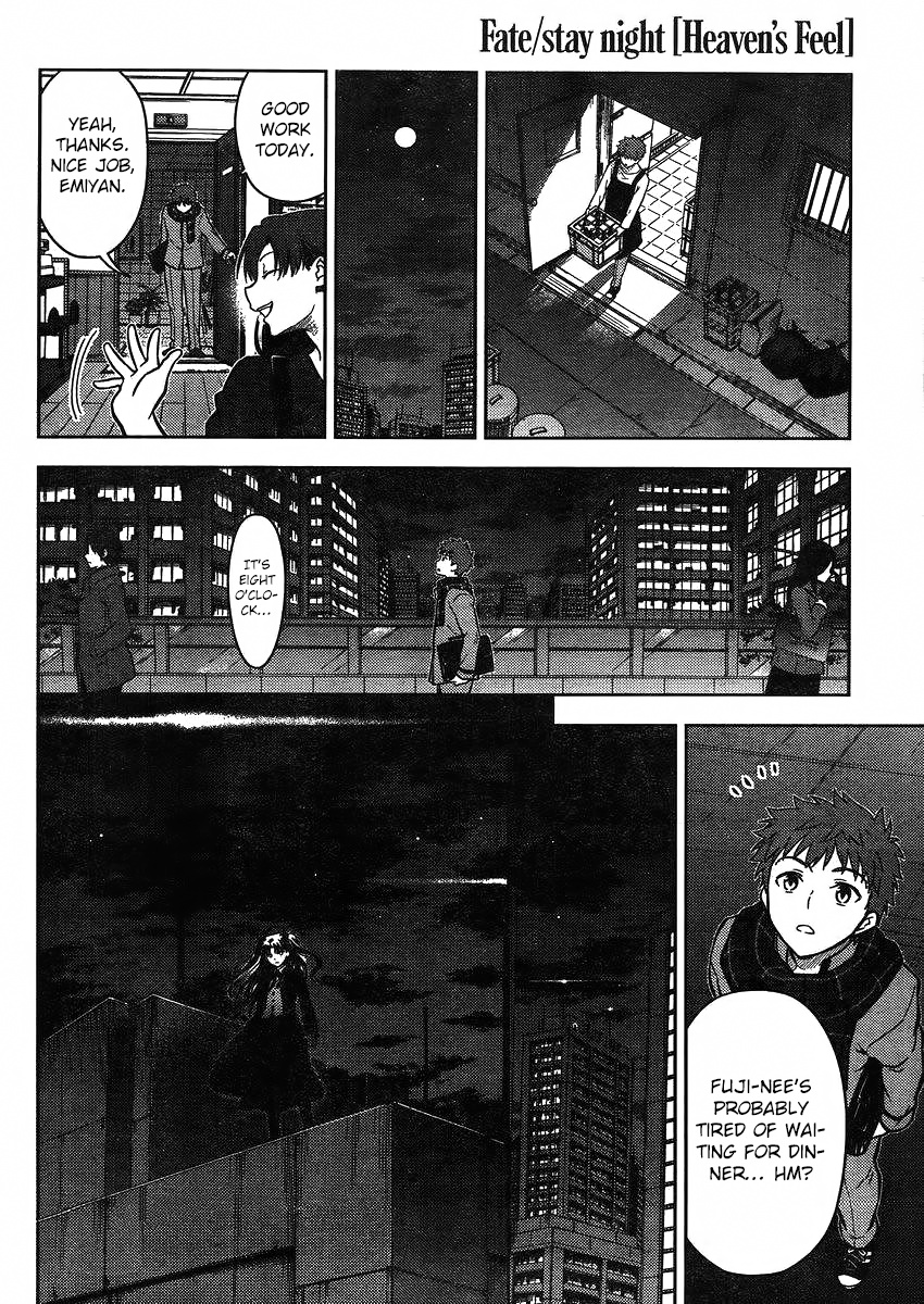 Fate/Stay Night - Heaven's Feel - Vol.0 Chapter 2: Day 2 / Omens